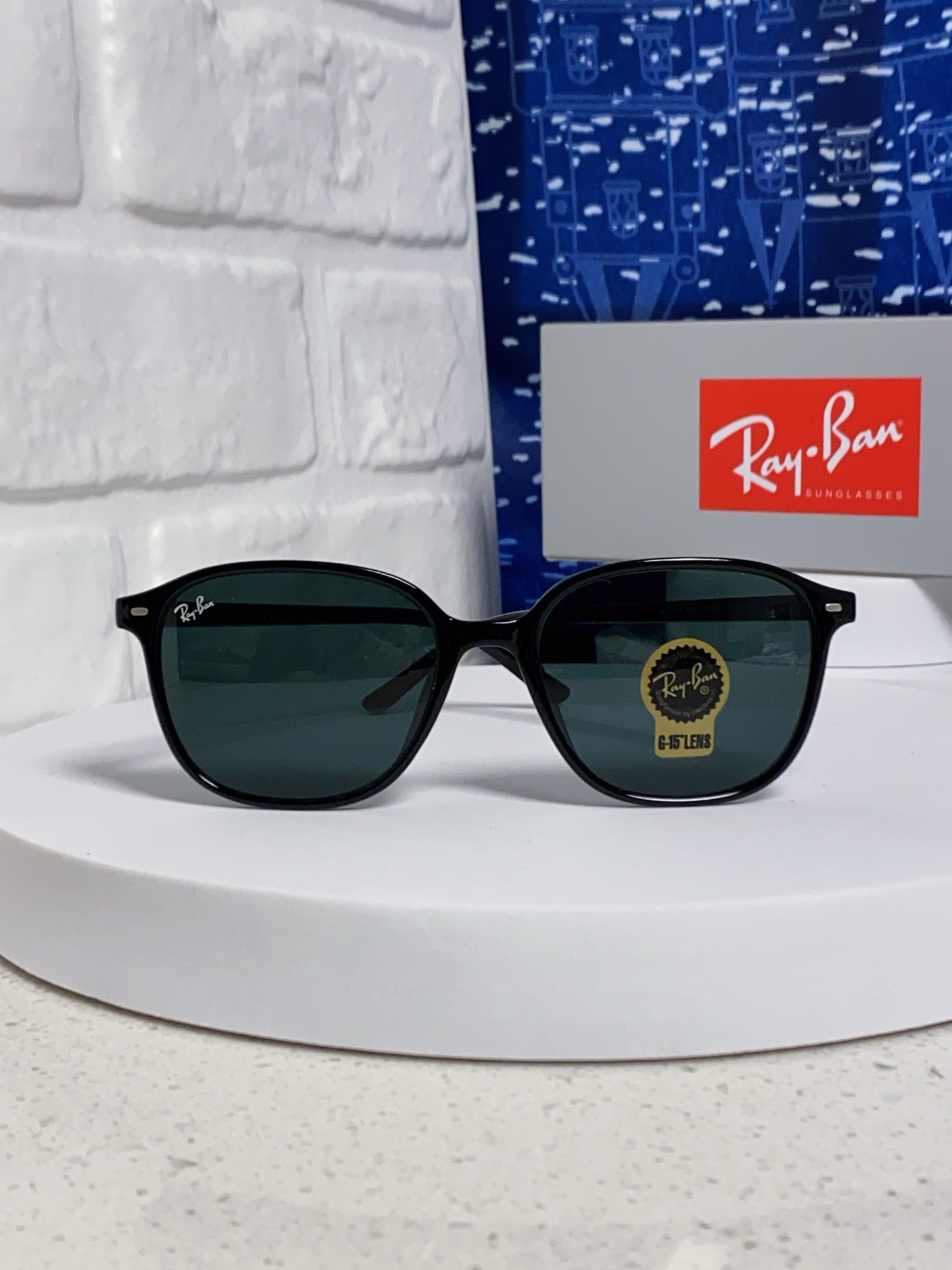RayBan雷朋 潮牌 复古时尚潮流防紫外线太阳镜 水晶玻璃镜片 RB2193