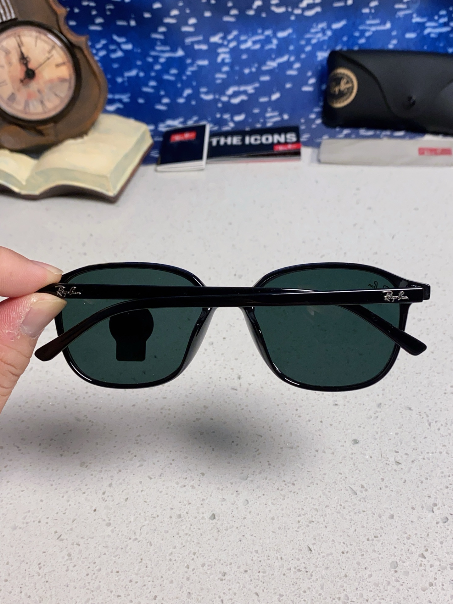 RayBan雷朋 潮牌 复古时尚潮流防紫外线太阳镜 水晶玻璃镜片 RB2193