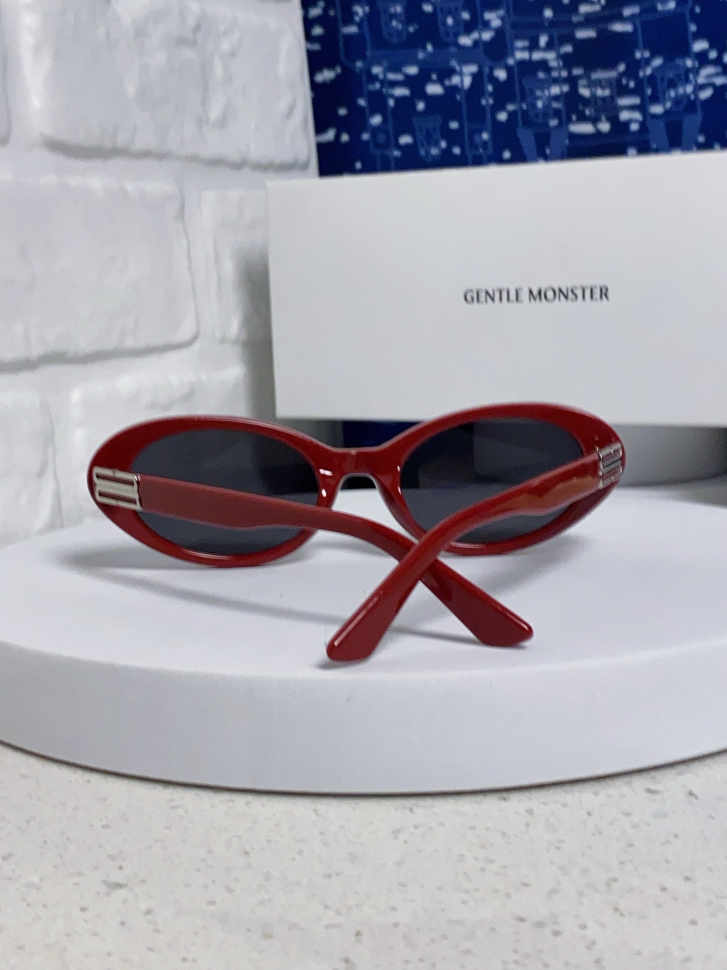  Gentle Moster(GM) 2025新款复古椭圆猫眼黑框素颜欧美风可配度数近视眼镜方圆脸显瘦女
