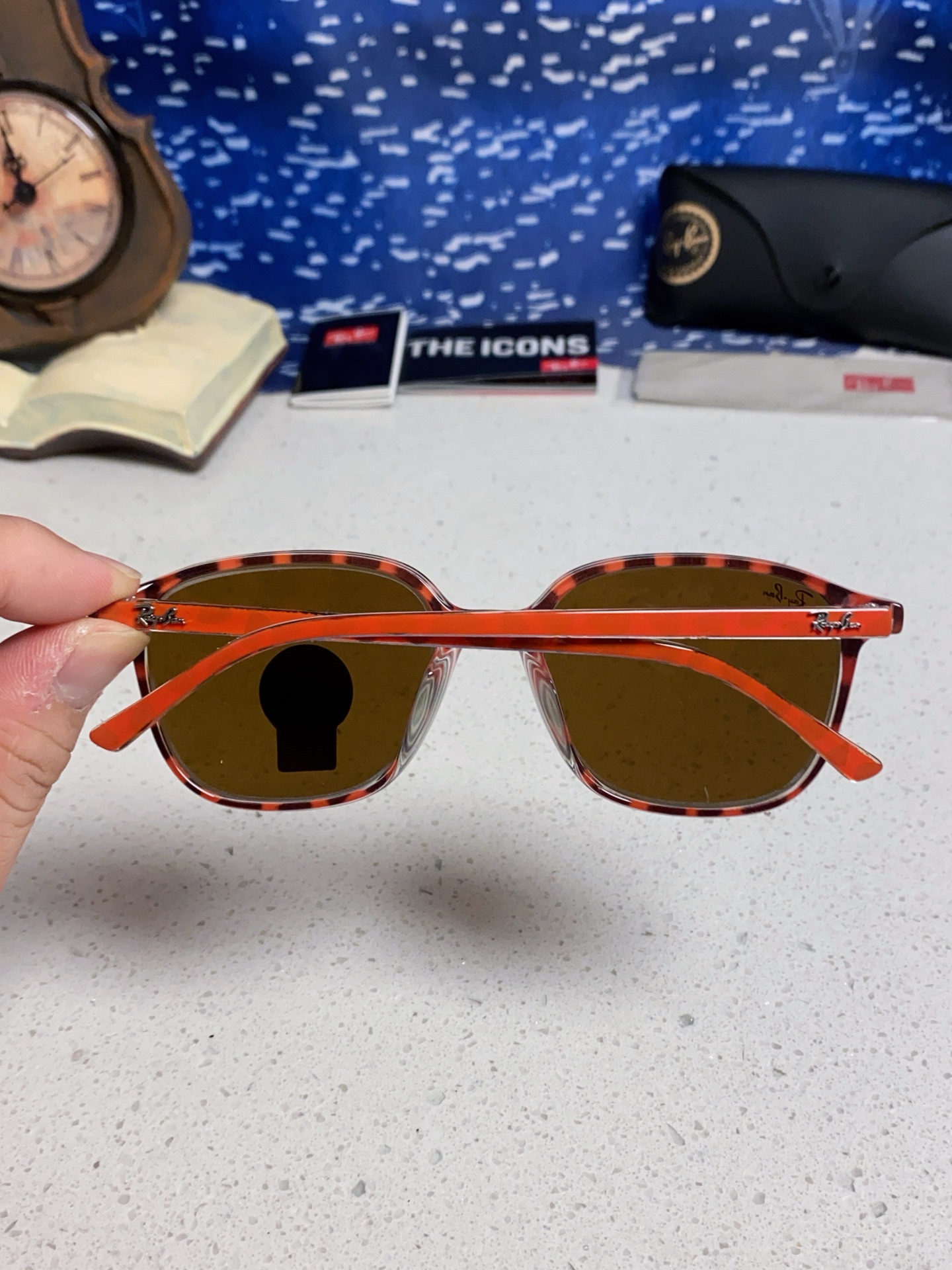 RayBan雷朋 潮牌 复古时尚潮流防紫外线太阳镜 水晶玻璃镜片 RB2193