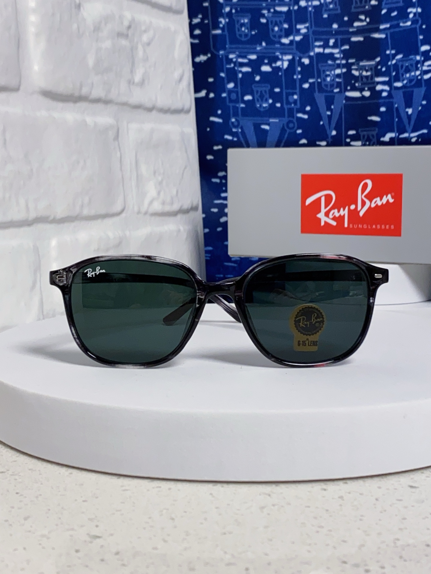 RayBan雷朋 潮牌 复古时尚潮流防紫外线太阳镜 水晶玻璃镜片 RB2193