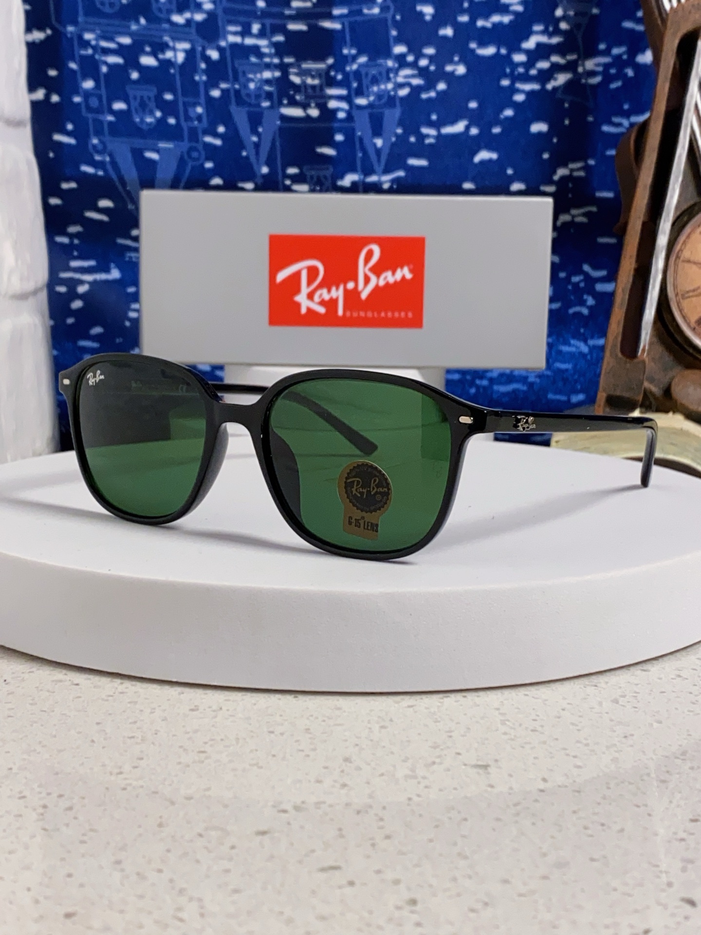 RayBan雷朋 潮牌 复古时尚潮流防紫外线太阳镜 水晶玻璃镜片 RB2193