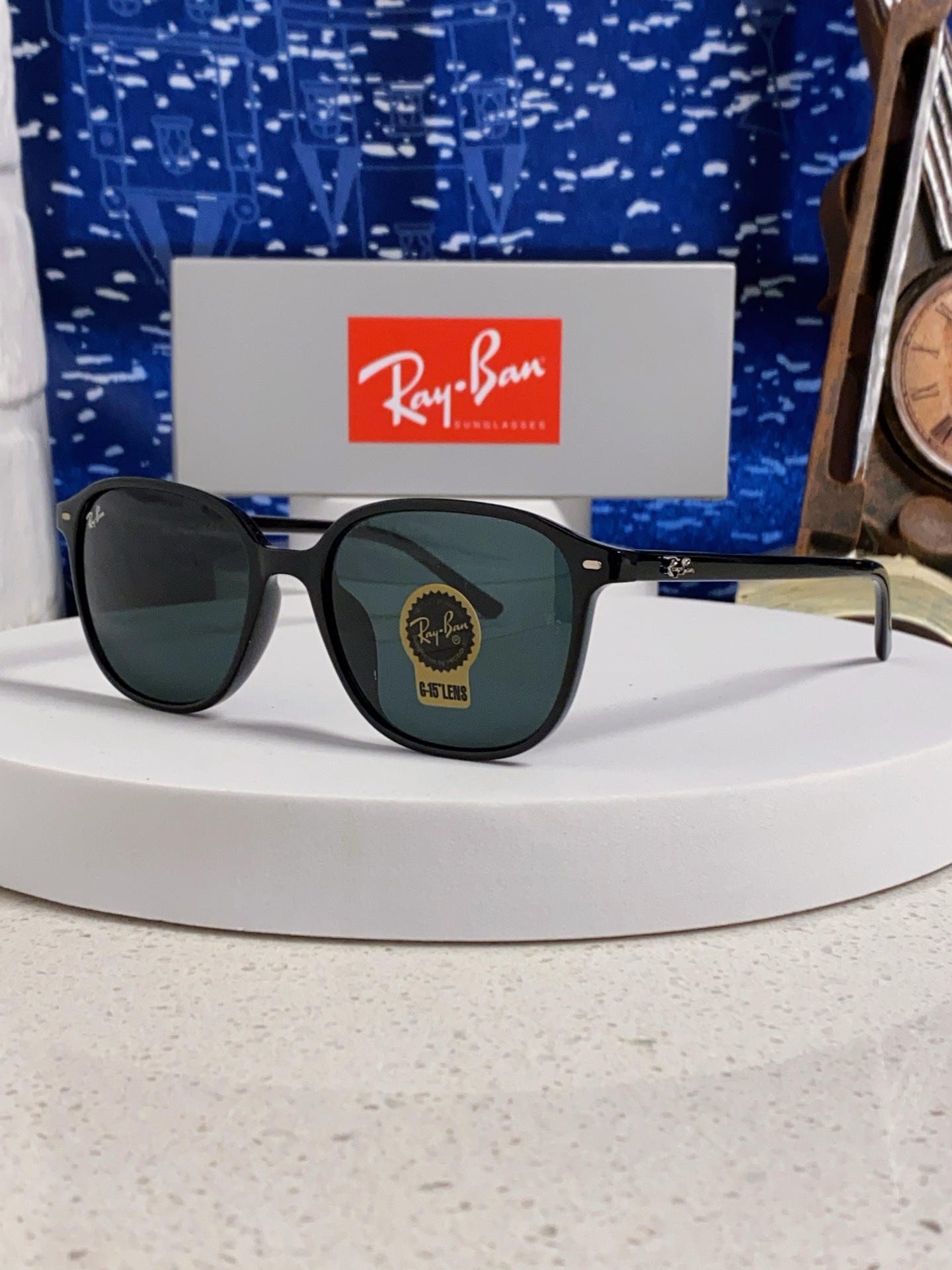 RayBan雷朋 潮牌 复古时尚潮流防紫外线太阳镜 水晶玻璃镜片 RB2193