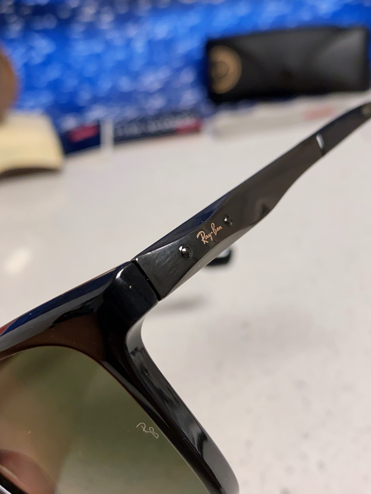 RayBan雷朋 2025新款大框男女太阳眼镜方框防紫外线大脸韩版网红墨镜 男女通用款 简约时尚 RB4