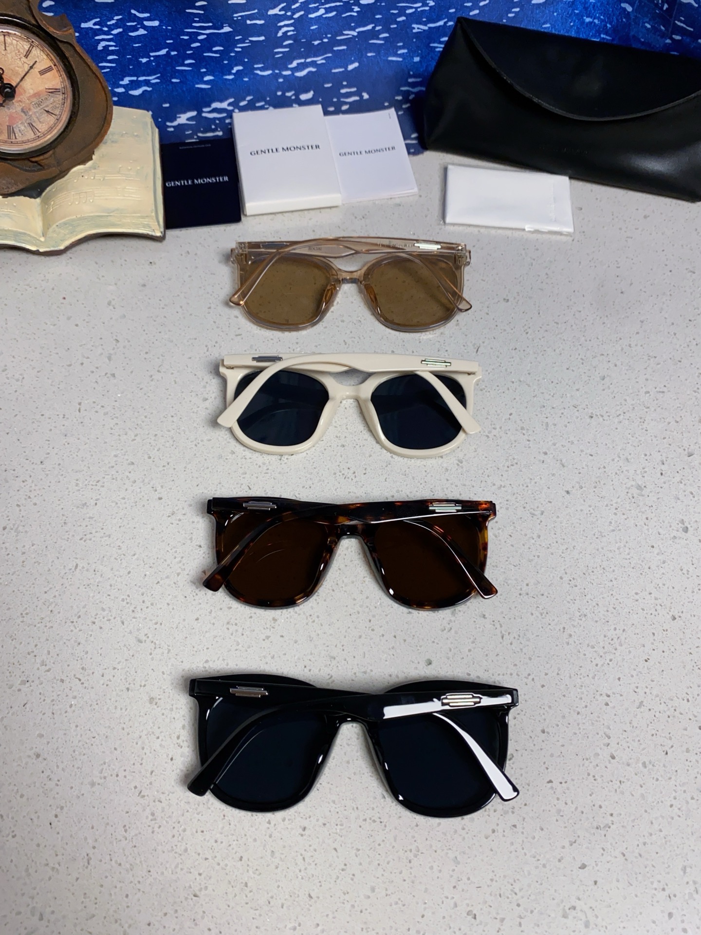 Gentle Moster(GM) 新款墨镜女高级感太阳镜男防紫外线开车眼镜 型号：JACKIE