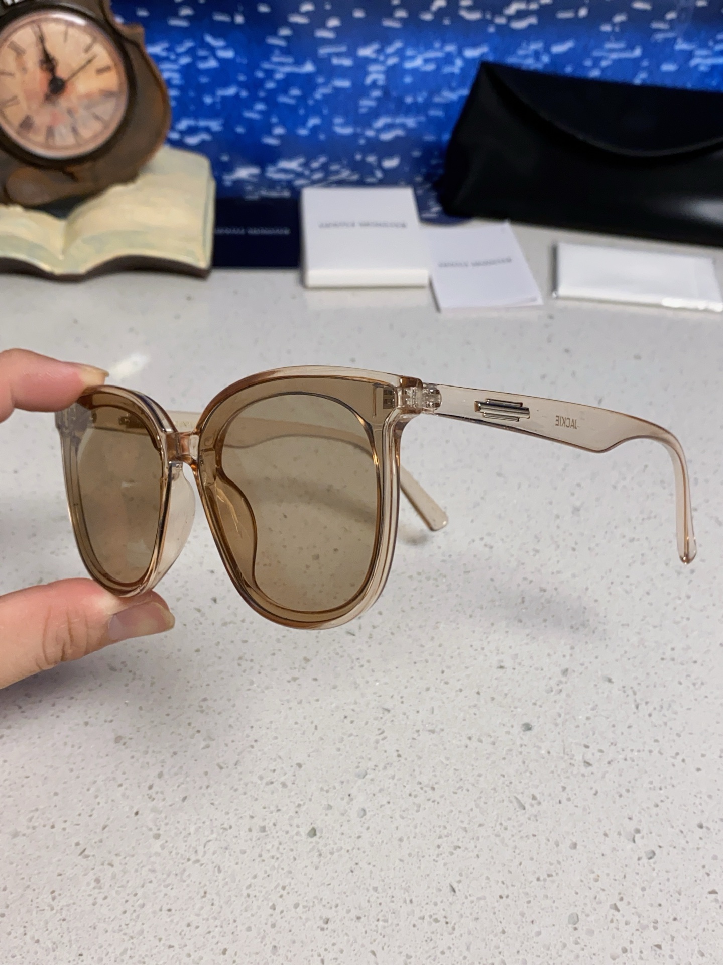 Gentle Moster(GM) 新款墨镜女高级感太阳镜男防紫外线开车眼镜 型号：JACKIE