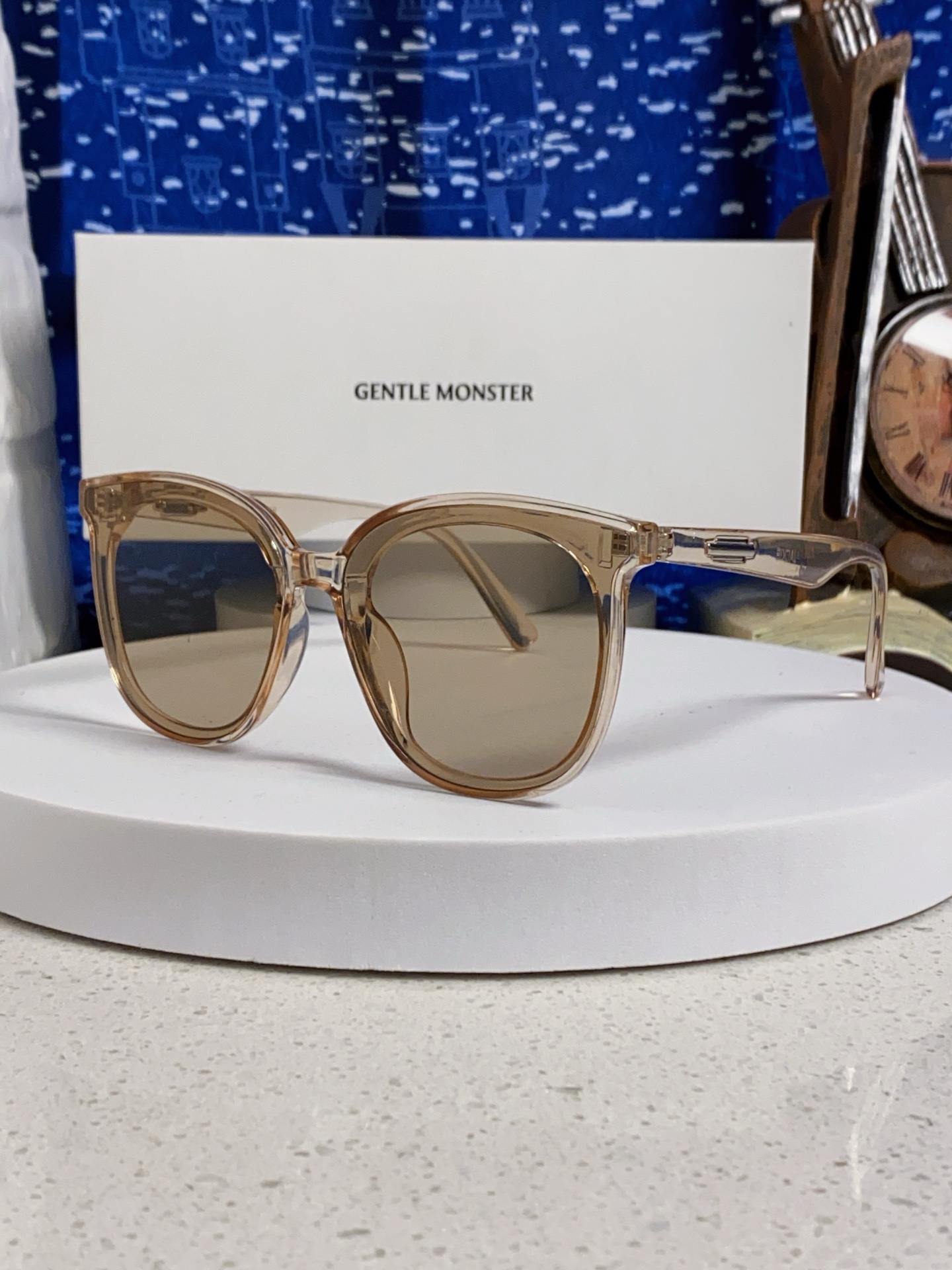 Gentle Moster(GM) 新款墨镜女高级感太阳镜男防紫外线开车眼镜 型号：JACKIE