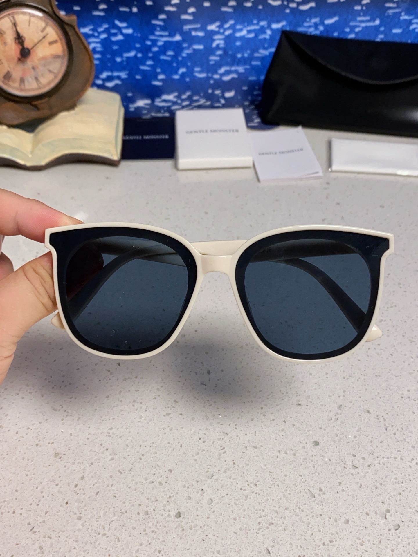 Gentle Moster(GM) 新款墨镜女高级感太阳镜男防紫外线开车眼镜 型号：JACKIE