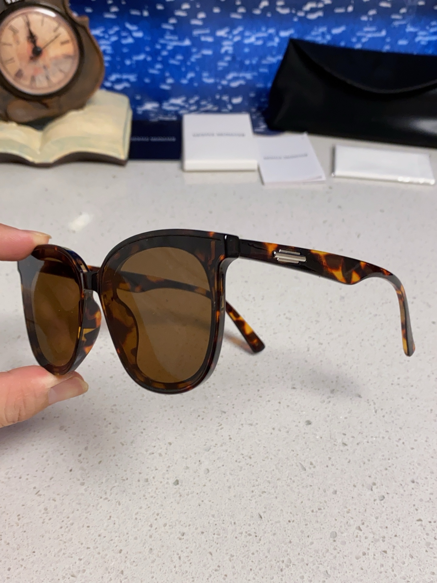 Gentle Moster(GM) 新款墨镜女高级感太阳镜男防紫外线开车眼镜 型号：JACKIE