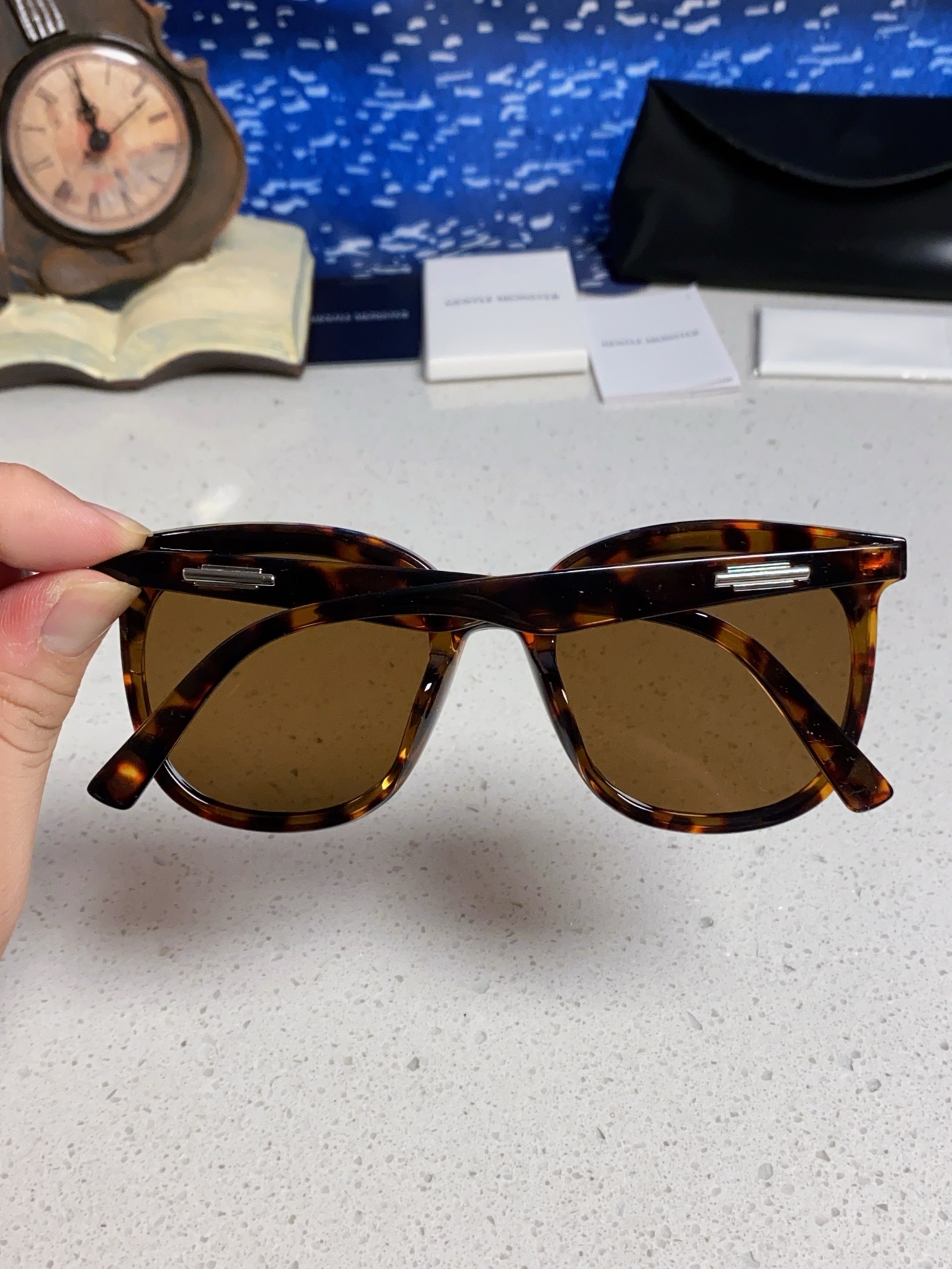 Gentle Moster(GM) 新款墨镜女高级感太阳镜男防紫外线开车眼镜 型号：JACKIE