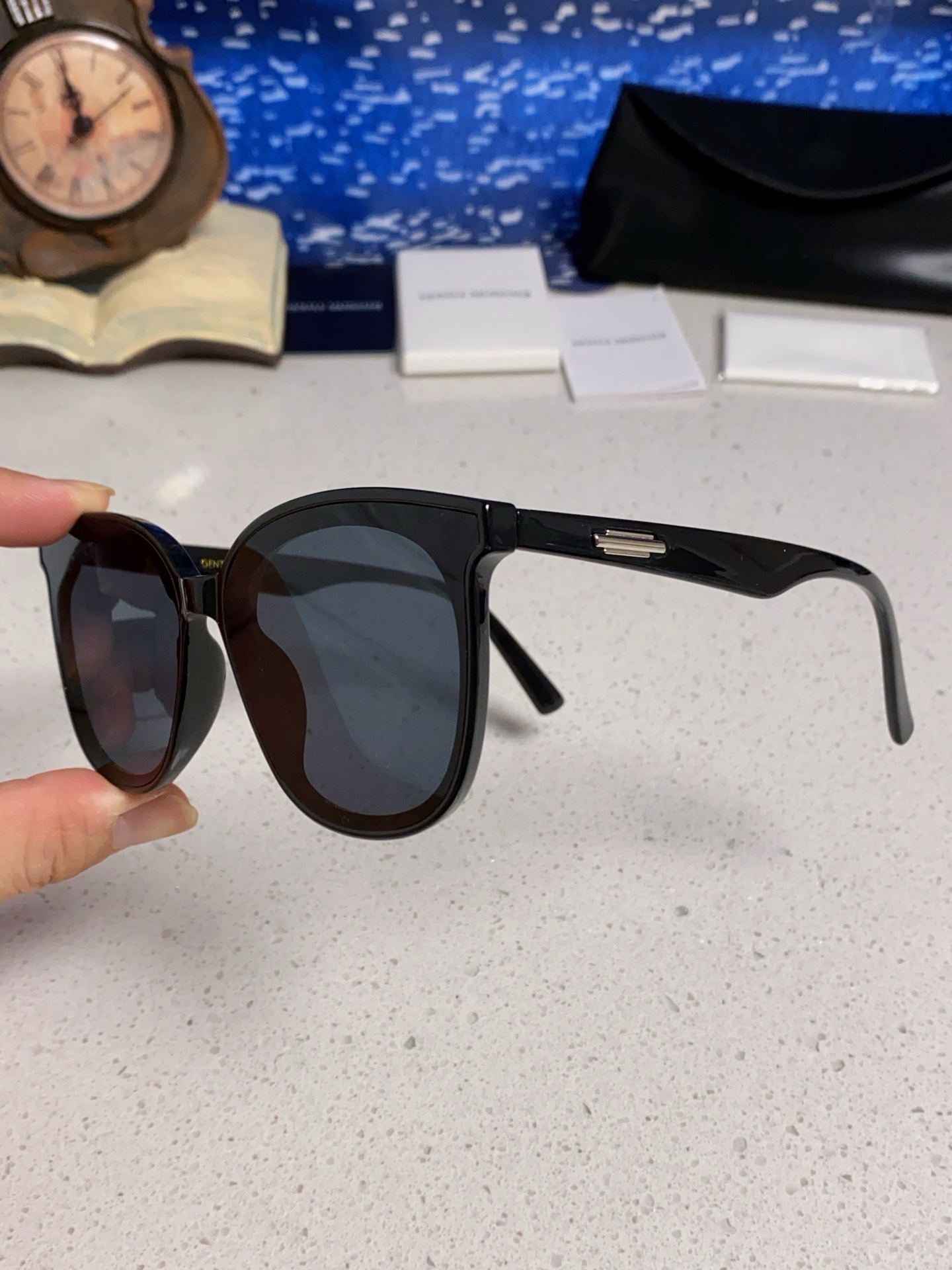 Gentle Moster(GM) 新款墨镜女高级感太阳镜男防紫外线开车眼镜 型号：JACKIE