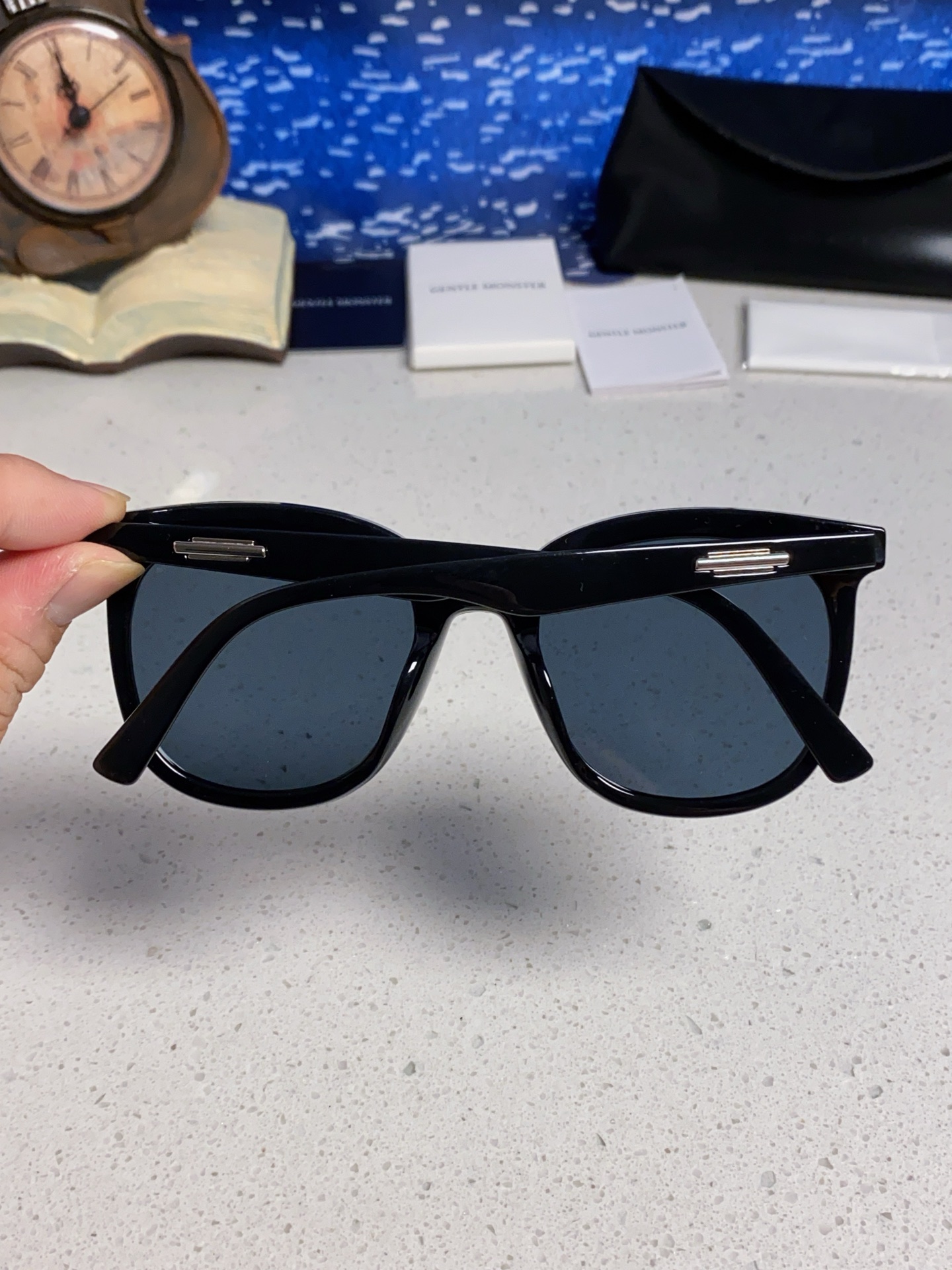 Gentle Moster(GM) 新款墨镜女高级感太阳镜男防紫外线开车眼镜 型号：JACKIE