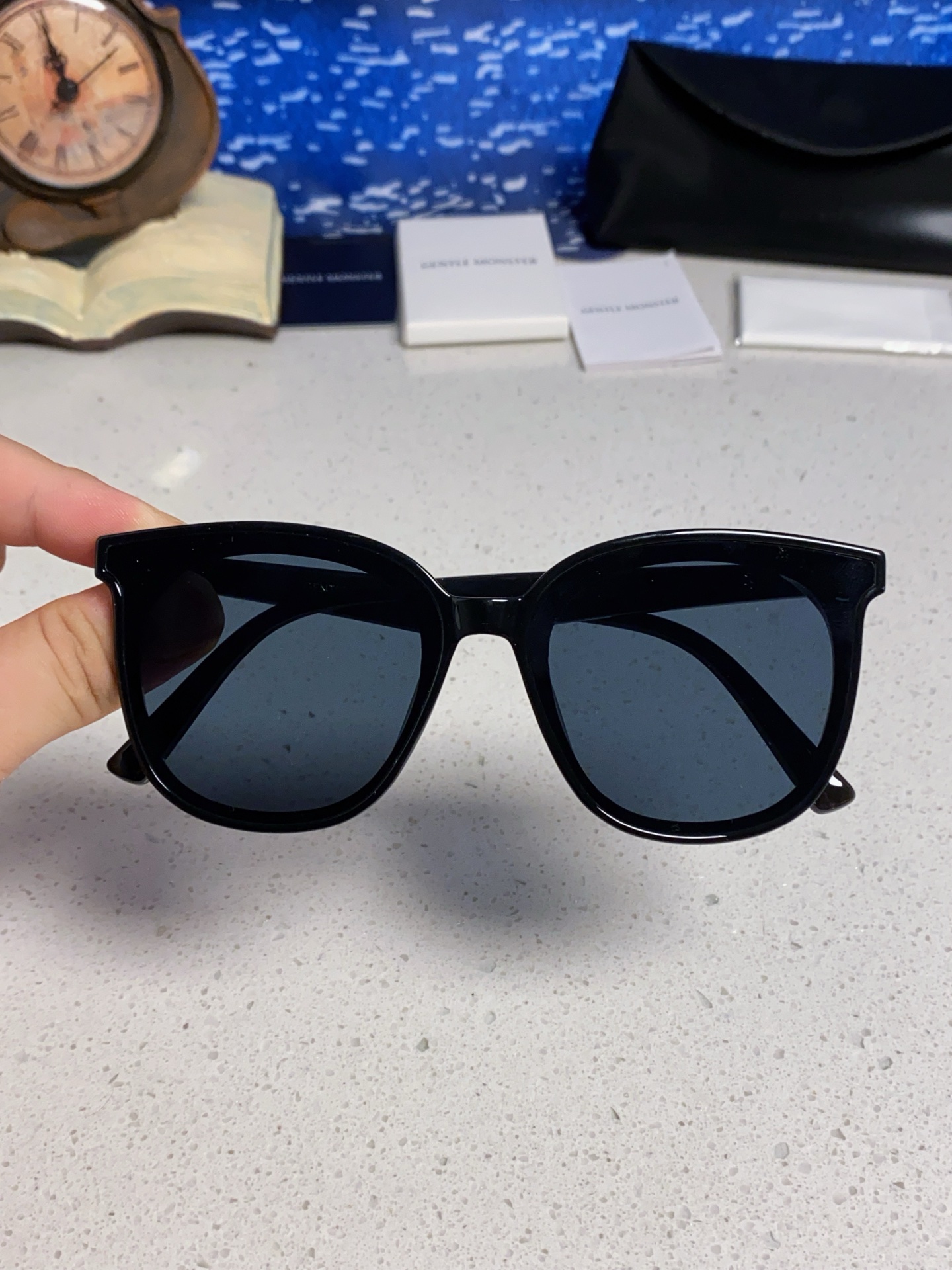 Gentle Moster(GM) 新款墨镜女高级感太阳镜男防紫外线开车眼镜 型号：JACKIE