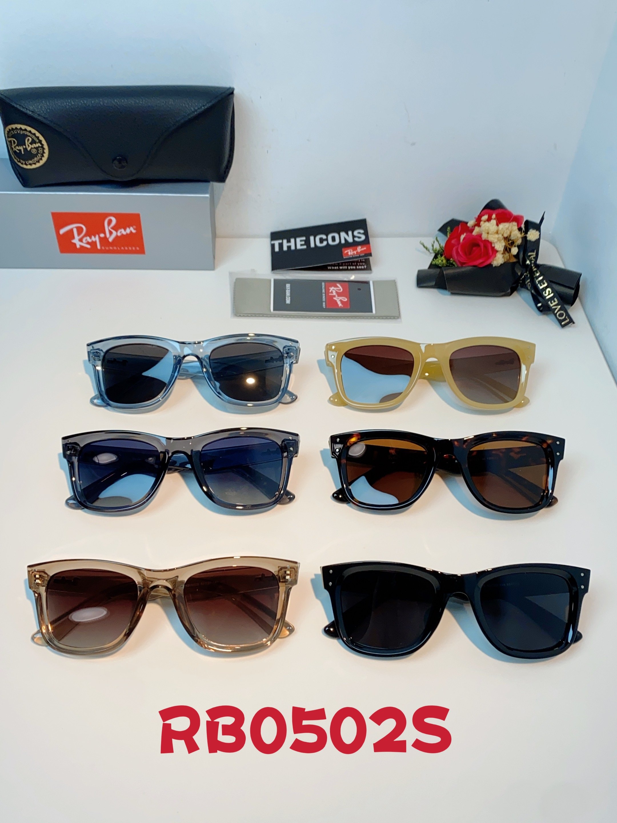 RayBan雷朋【成毅同款REVERSE反转系列】雷朋太阳镜黑超 凹面墨镜 0RBR0502S Size