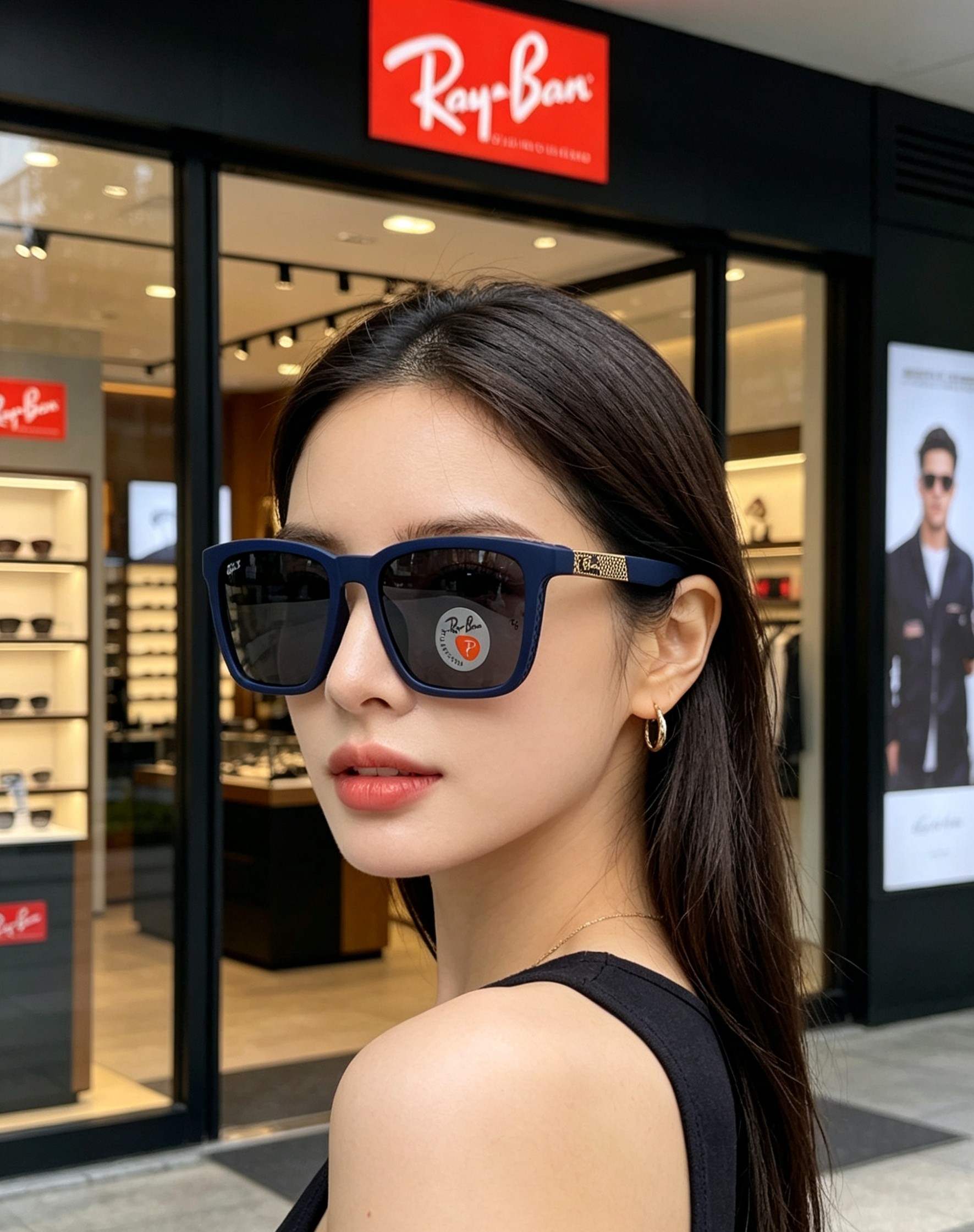 RayBan雷朋 2026经典方形偏光墨镜｜天生焦点，型格不设限，🕶️ 自带高阶气场的雷朋经典款，一戴上