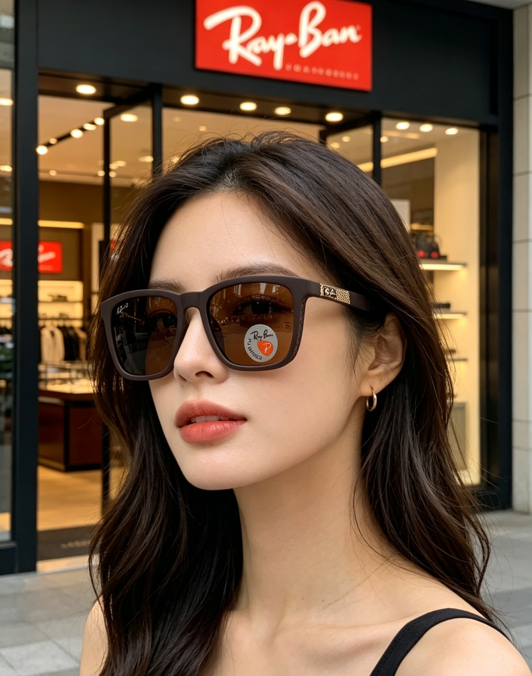RayBan雷朋 2026经典方形偏光墨镜｜天生焦点，型格不设限，🕶️ 自带高阶气场的雷朋经典款，一戴上