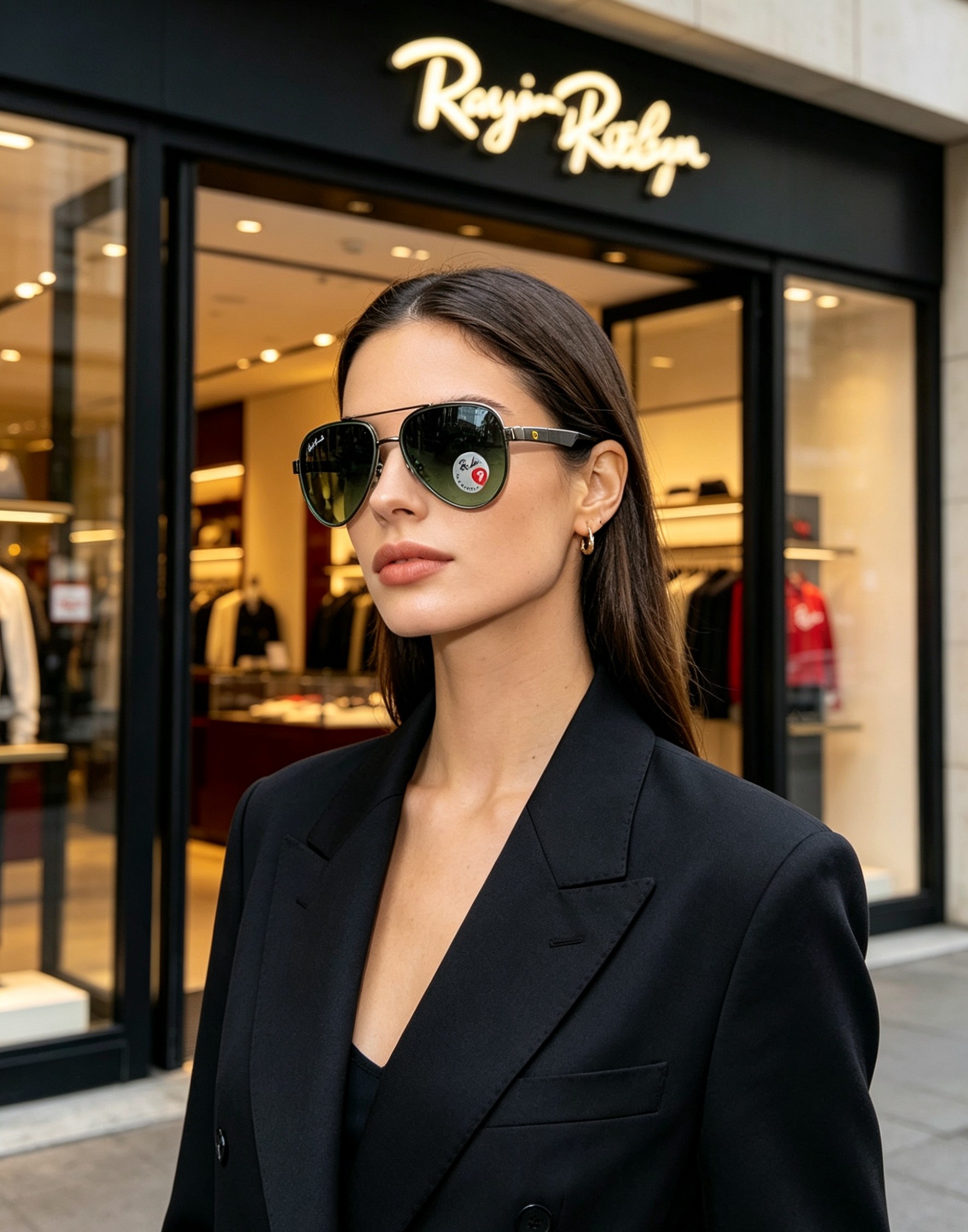RayBan雷朋 × 法拉利 2026新款联名飞行员偏光太阳镜 | 速度与经典的碰撞这副墨镜以经典的飞行