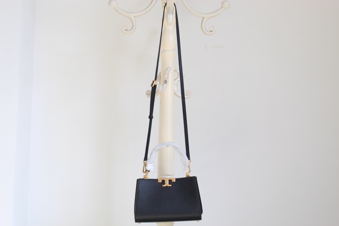 Tory Burch Toryburch 新款Eleanor系列托特包 单肩手提斜挎包 皮质出众 完美的手提弧度