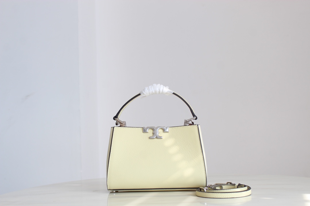 Tory Burch Toryburch 新款Eleanor系列托特包 单肩手提斜挎包 皮质出众 完美的手提弧度