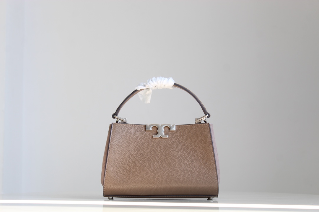 Tory Burch 纳帕 Toryburch 新款Eleanor系列托特包 单肩手提斜挎包 皮质出众
