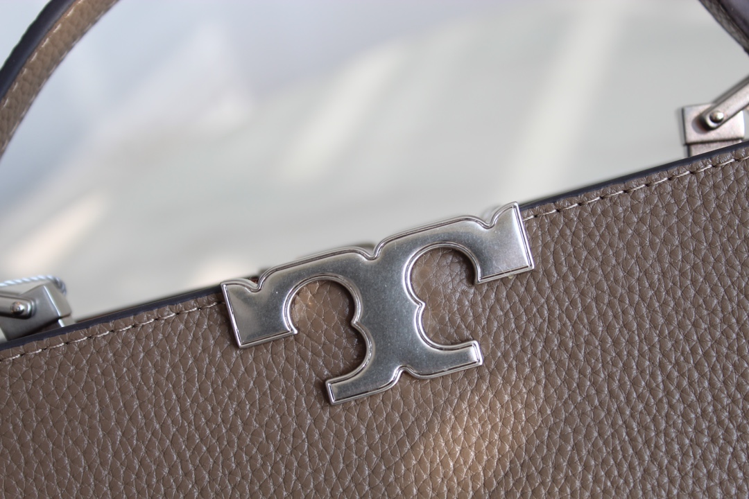 Tory Burch 纳帕 Toryburch 新款Eleanor系列托特包 单肩手提斜挎包 皮质出众