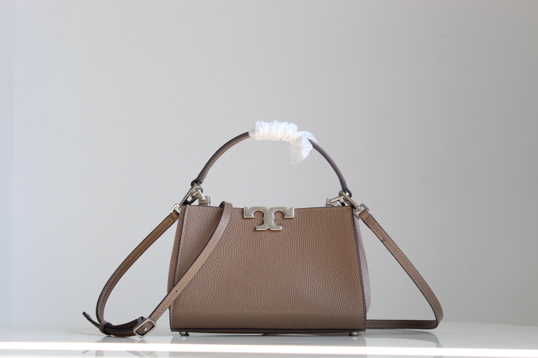 Tory Burch 纳帕 Toryburch 新款Eleanor系列托特包 单肩手提斜挎包 皮质出众