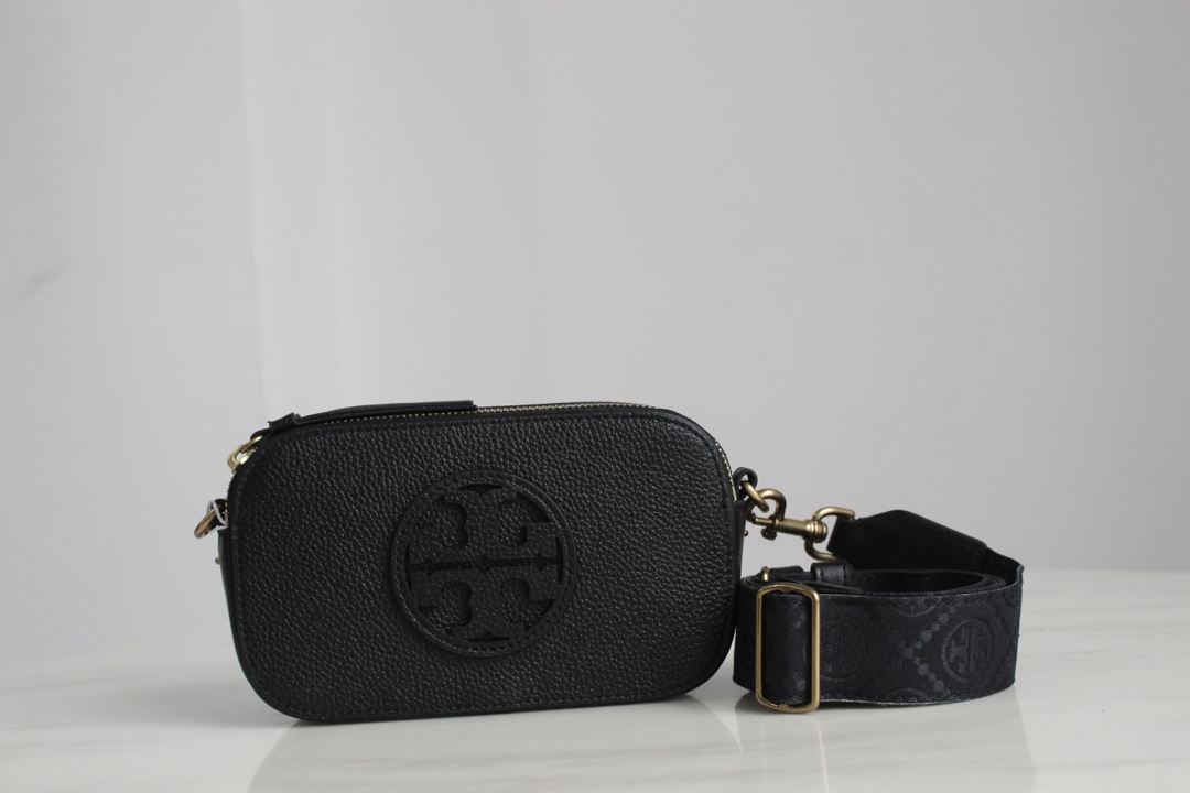 Tory Burch ～款号412 Tory Burch新款双拉相机包