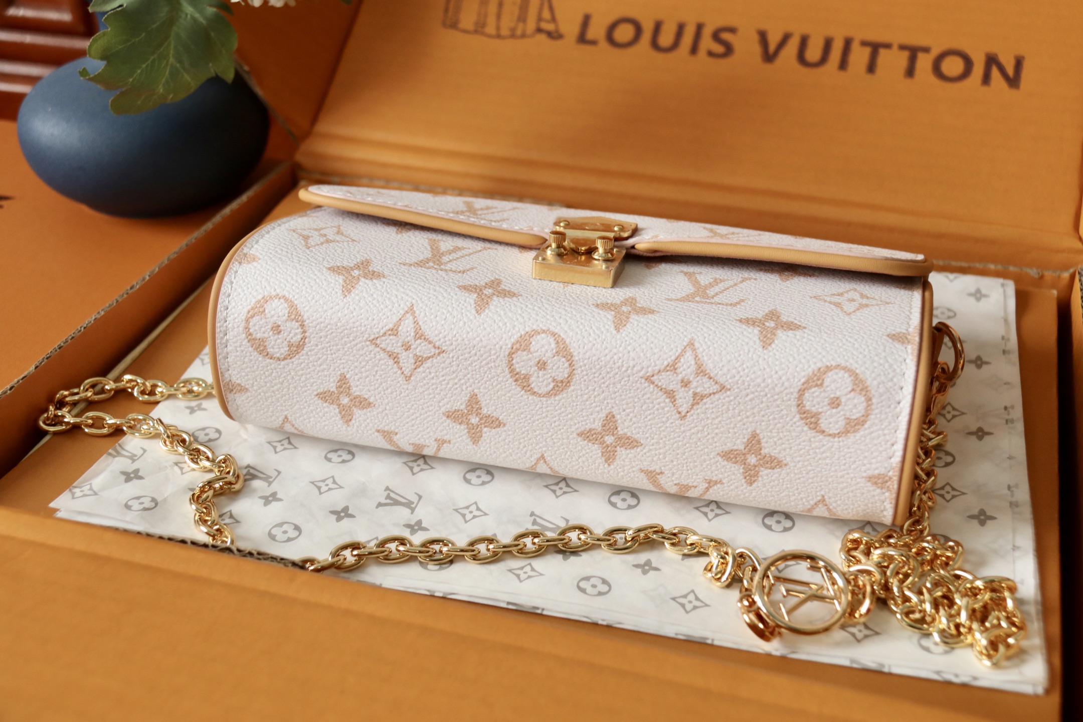 Louis Vuitton תיק צדדי דגם Pochette Camille, בד קנבס Monogram Dune 9 i1752822283306 9761 0 7