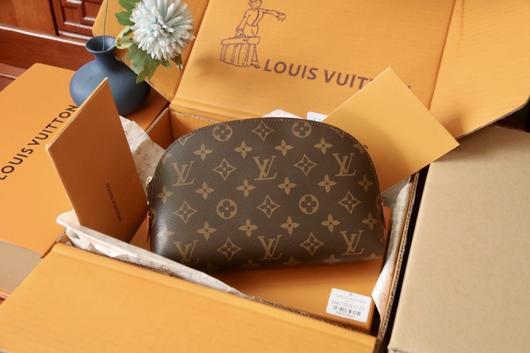 Louis Vuitton Monogram Canvas Large Toiletry Pouch Chain Bag M47353