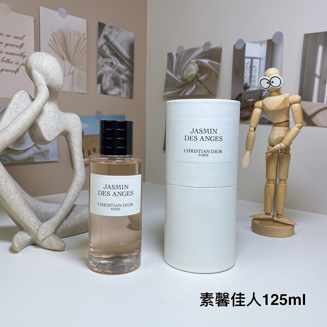 ¡Colección Dior 125ml! Aromas: Esencia de Jazmín, Campanas de la Suerte, Ámbar Misterioso, Salón Montaigne, Paseo Salva…