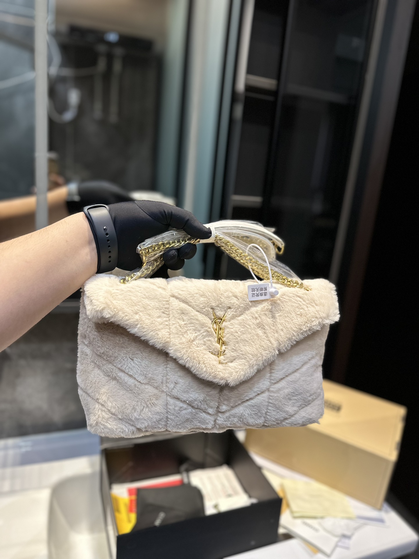 Où trouver le meilleur
 Yves Saint Laurent Sacs À Bandoulière & À Épaule Coton Loulou Puffer