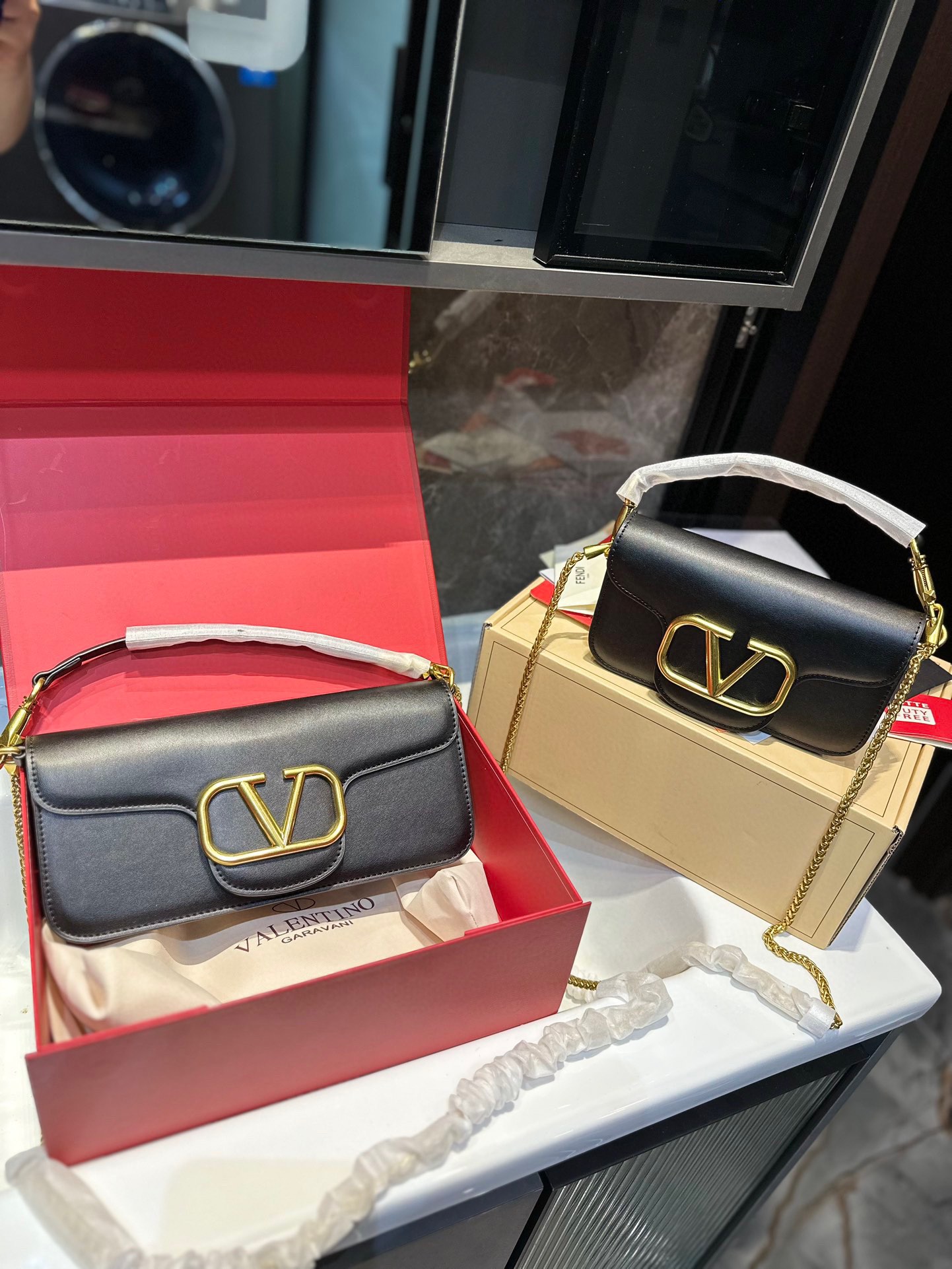 Valentino Crossbody & Shoulder Bags Fashion Chains