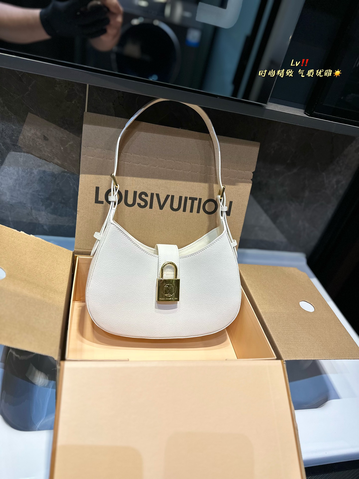 Louis Vuitton AAAAA+
 Handbags Crossbody & Shoulder Bags LV Circle Underarm