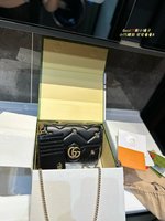 Gucci Marmont Crossbody & Shoulder Bags Gold Pink