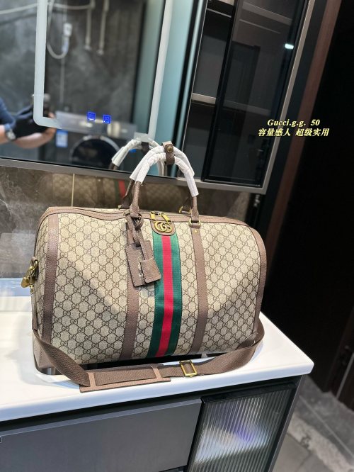 Gucci Duffle Bag, Designer Travel Bag, Large Capacity, Stylish Unisex Design 1 Gucci Duffle Bag, Designer Travel Bag, Large Capacity, Stylish Unisex Design