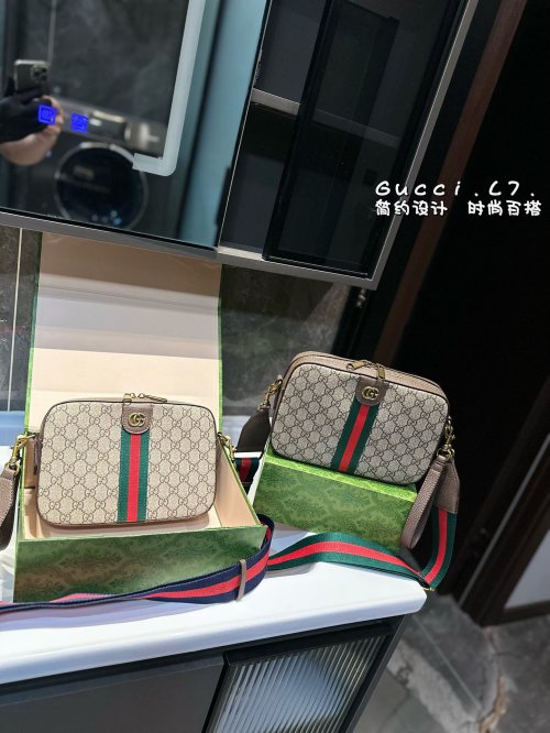 Gucci 1955 Horsebit Mini Camera Bag - Black Supreme Canvas 1 Gucci 1955 Horsebit Mini Camera Bag - Black Supreme Canvas