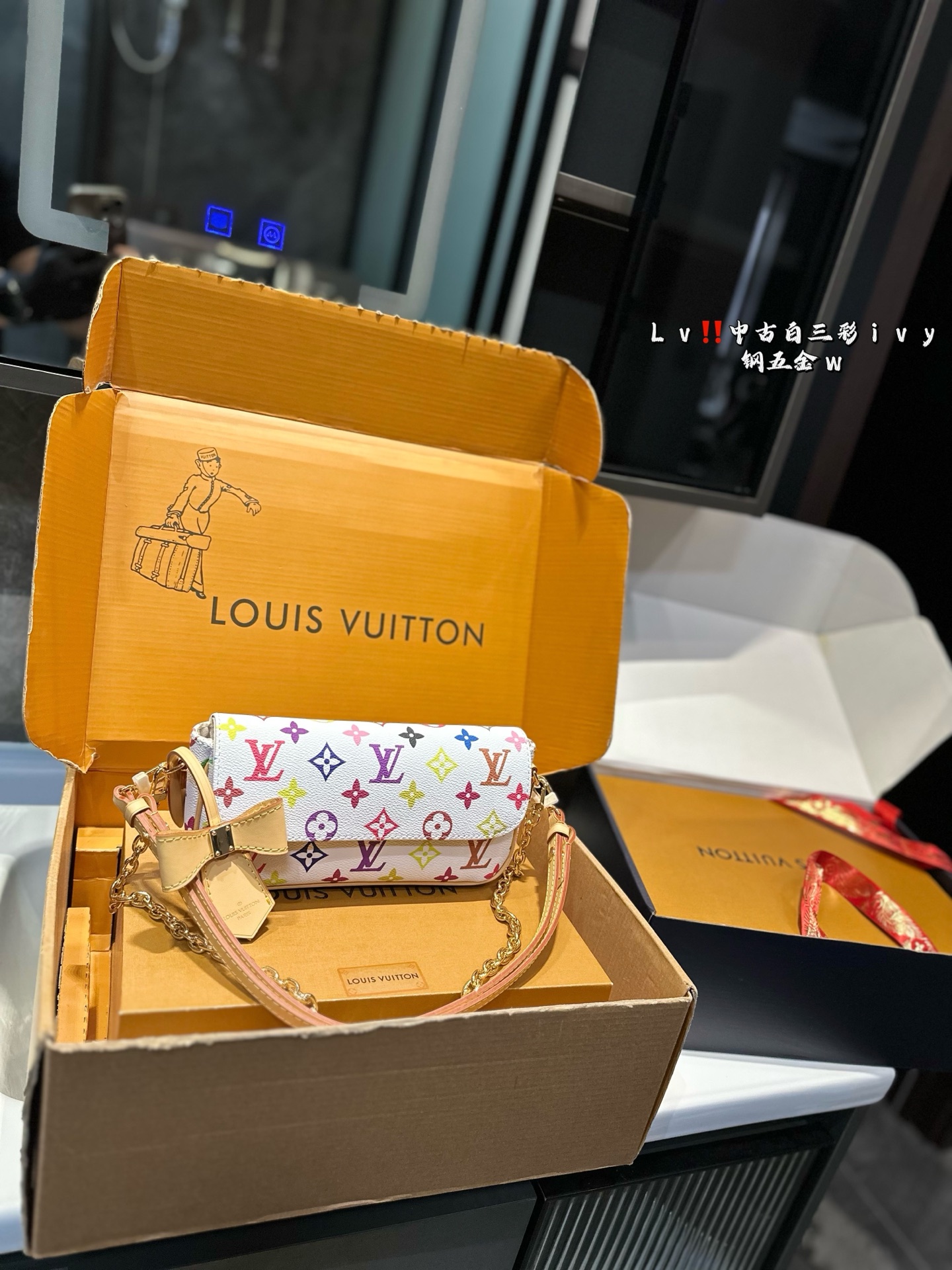 ❤️P170 (confezione da regalo) ❤️New Model Lv /Louis Vuitton Wallet su taglio ascelle a annota ascelle a catena 22 13 cm