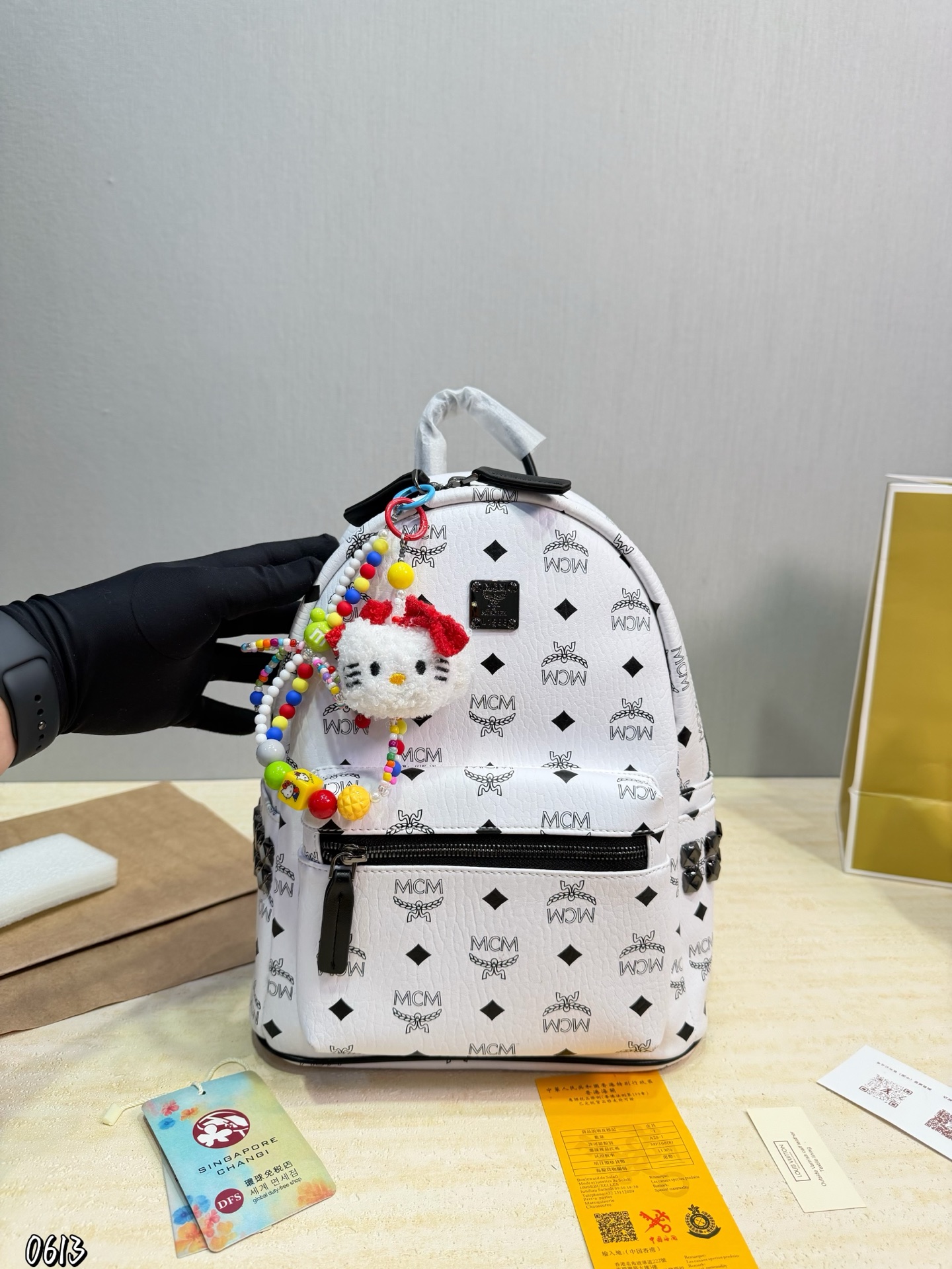 P160 MCM mochila, ¡la experiencia de uso es genial! Libera completamente las manos #MCM clásico imprescindible Tamaño 2…