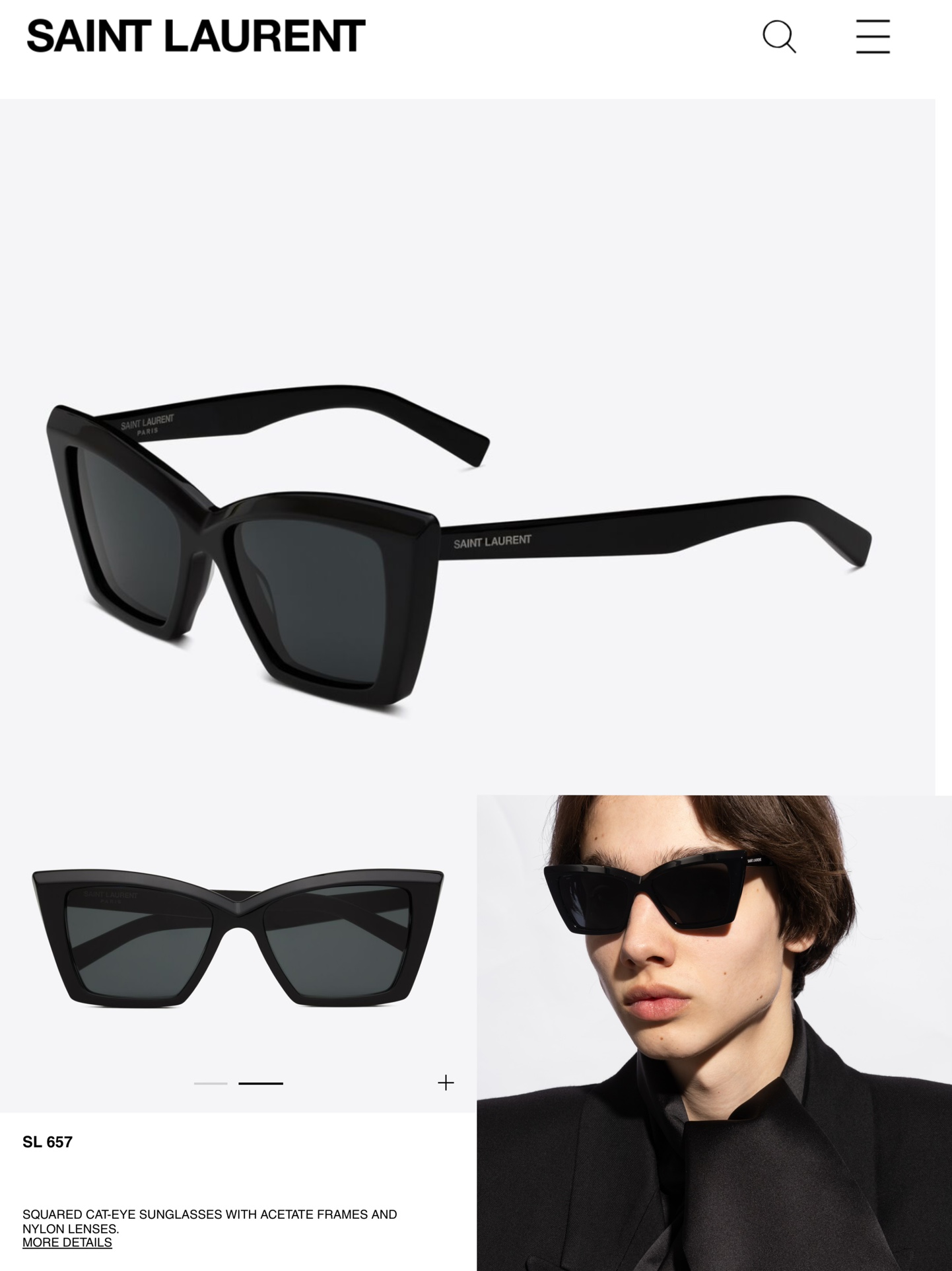 Yves Saint Laurent 7 Stern
 Sonnenbrille