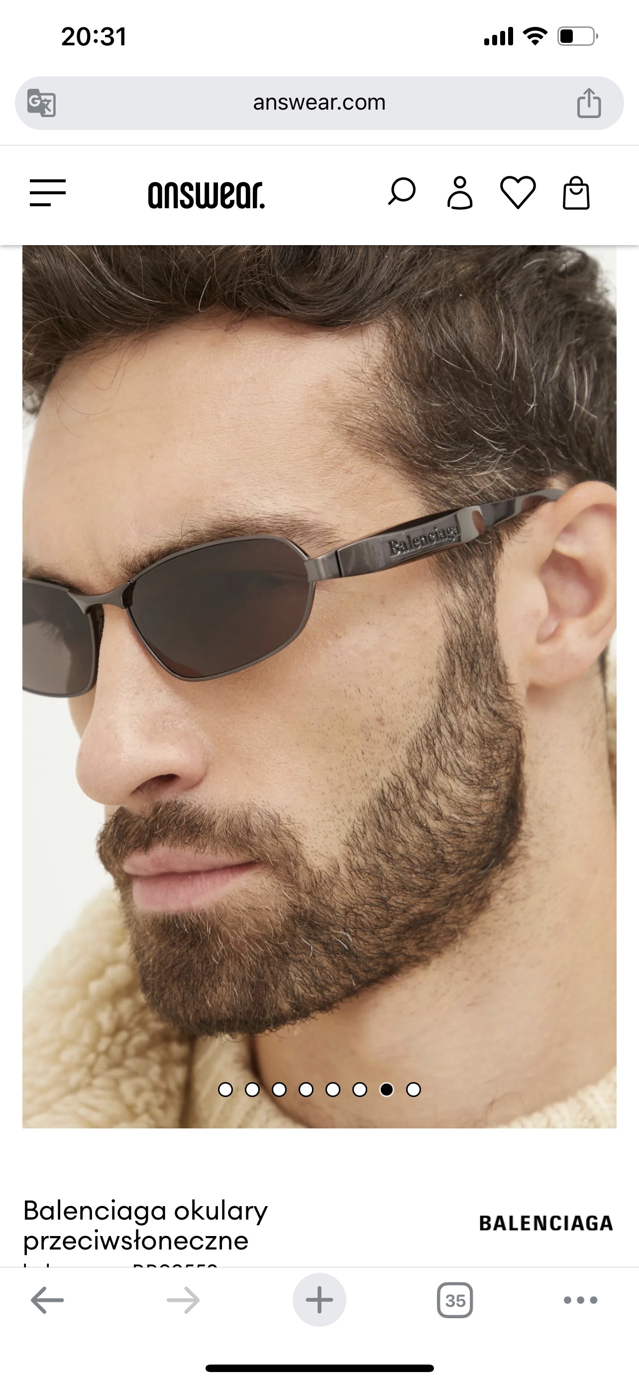  𝑩𝒂𝒍𝒆𝒏𝒄𝒊𝒂𝒈* 
MODBB0355S
size：66口17-135
