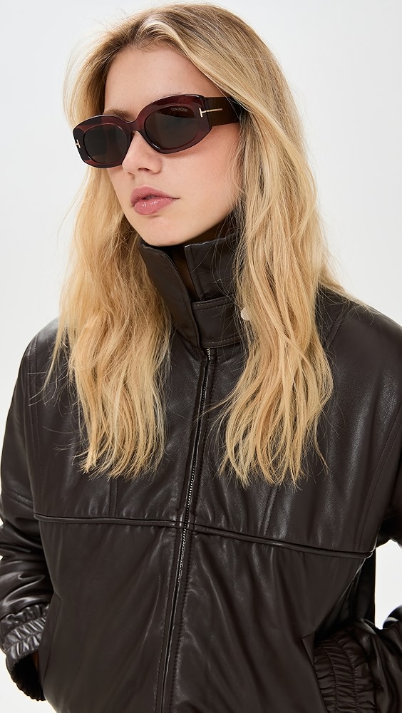  TOMFOR*
MOD：FT1187 Cielle sunglasses
size：52口20-140