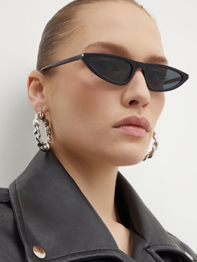  Saint*
Corner Angle SL703 sunglasses 
size：55口19-14