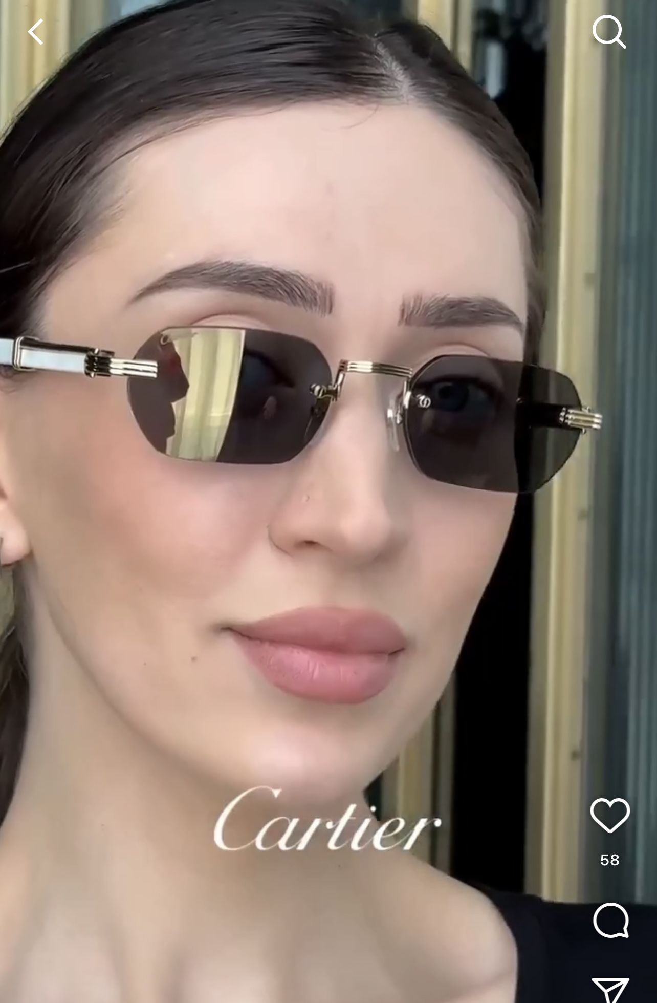 까르띠에 선글라스 72272 Cartier Sunglasses