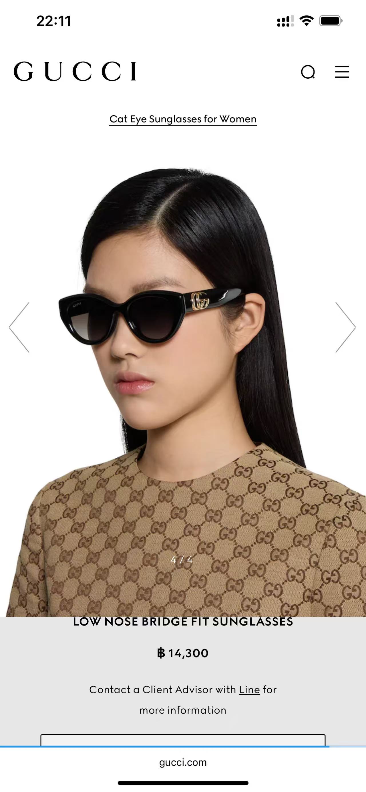 𝐆𝐔𝐂𝐂𝐈 Mod：GG1976SKsize：52口21-145