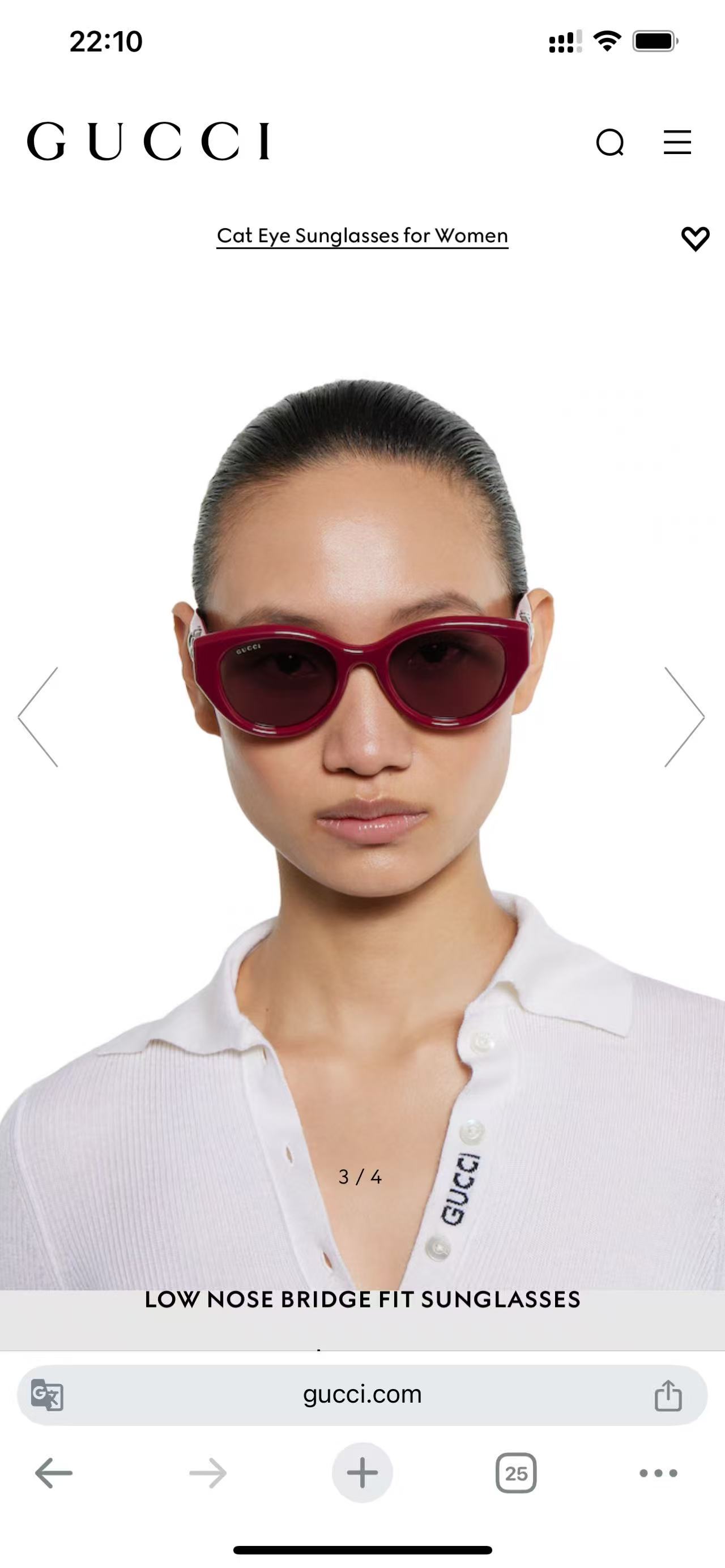 𝐆𝐔𝐂𝐂𝐈 Mod：GG1976SKsize：52口21-145