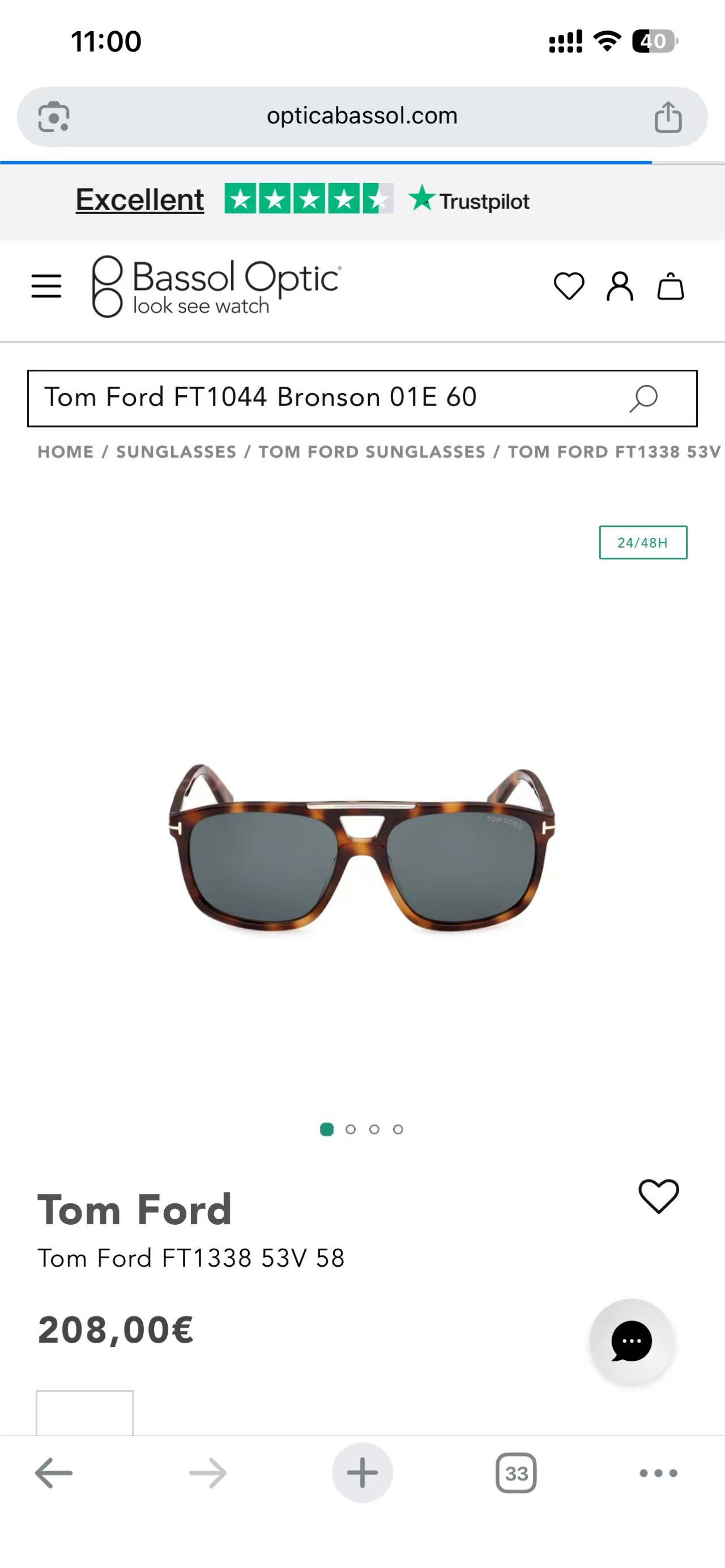 ￼✔️￼𝐓𝐎𝐌 𝐅𝐎𝐑𝐃  Tom Ford MOD：FT1338（BRIANNA） SIZE：58口17-140