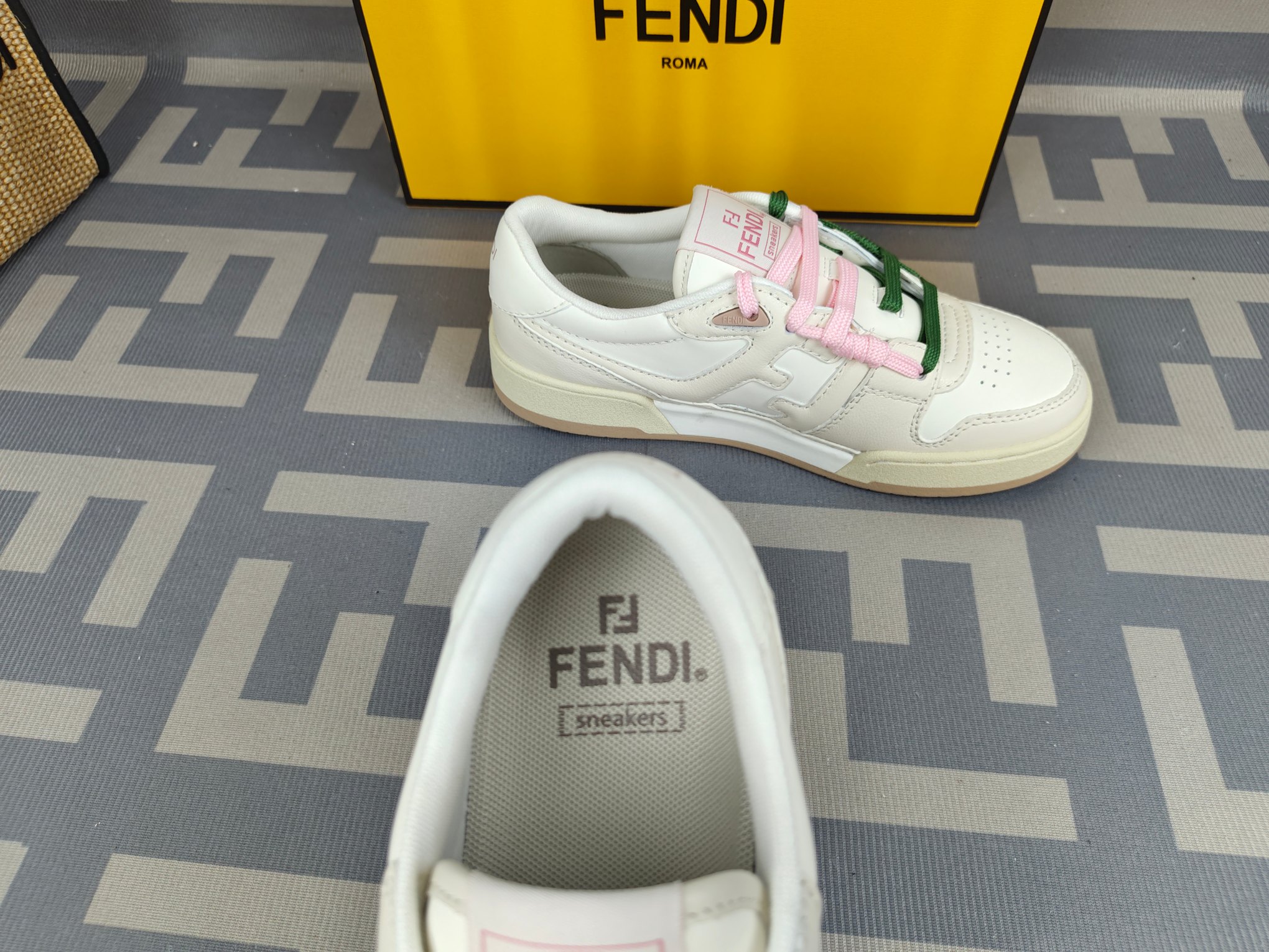 Fendi Style Leather Men's Shoes style reference detail image 6 from source 781873