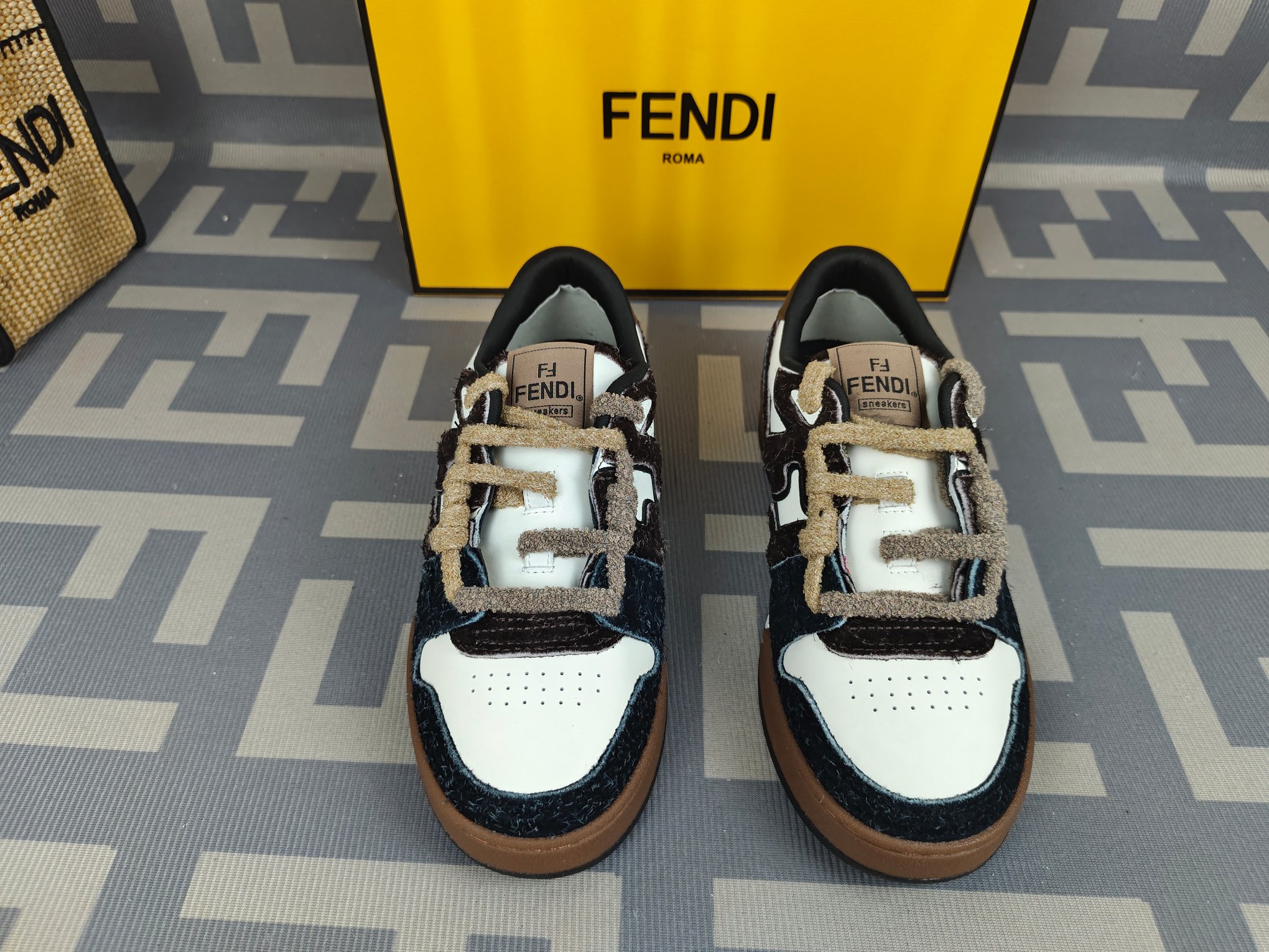 Fendi Style Leather Men's Shoes Lookbook Reference image 1