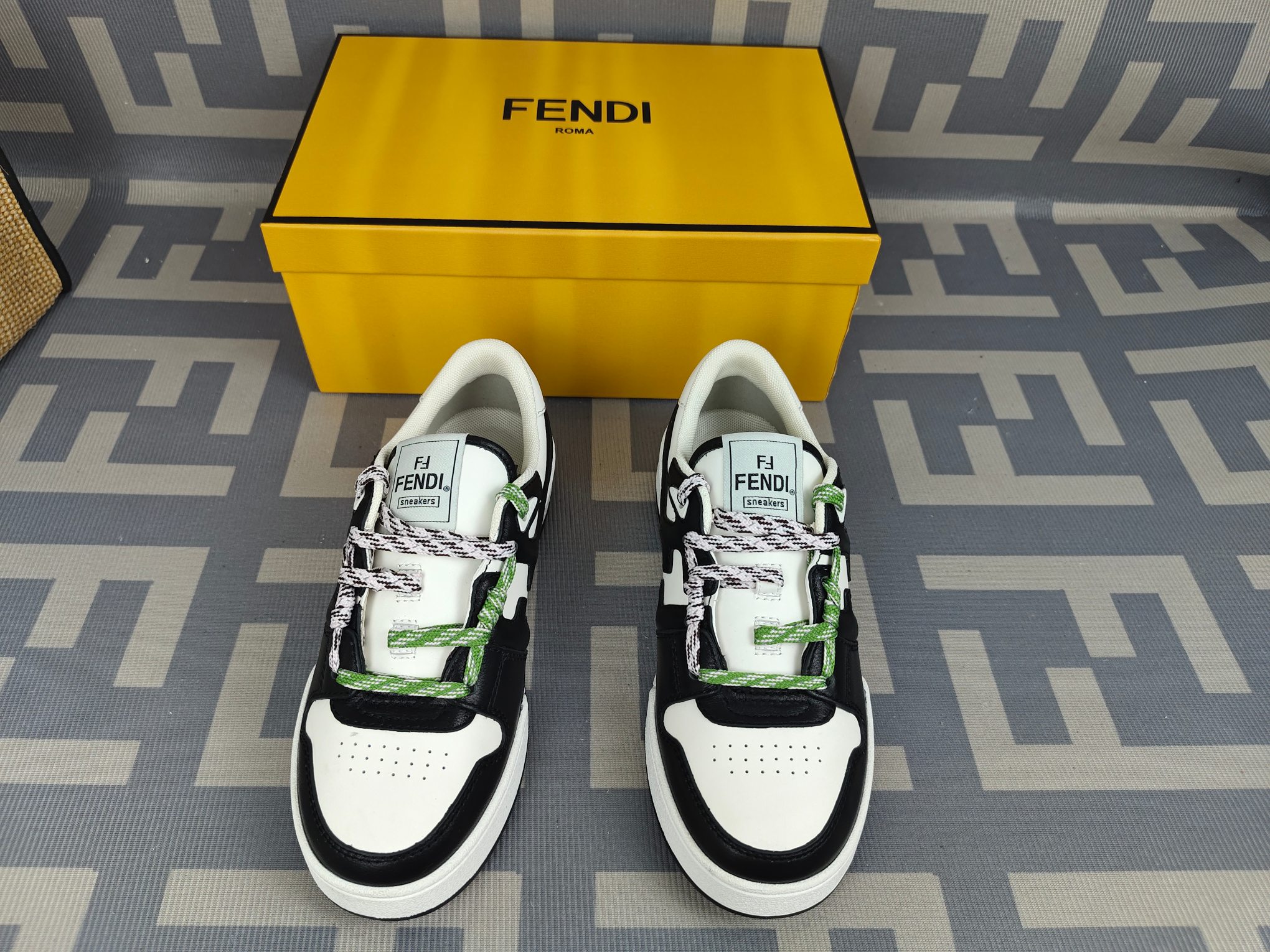Fendi Style Leather Men's Shoes Lookbook Reference image 2