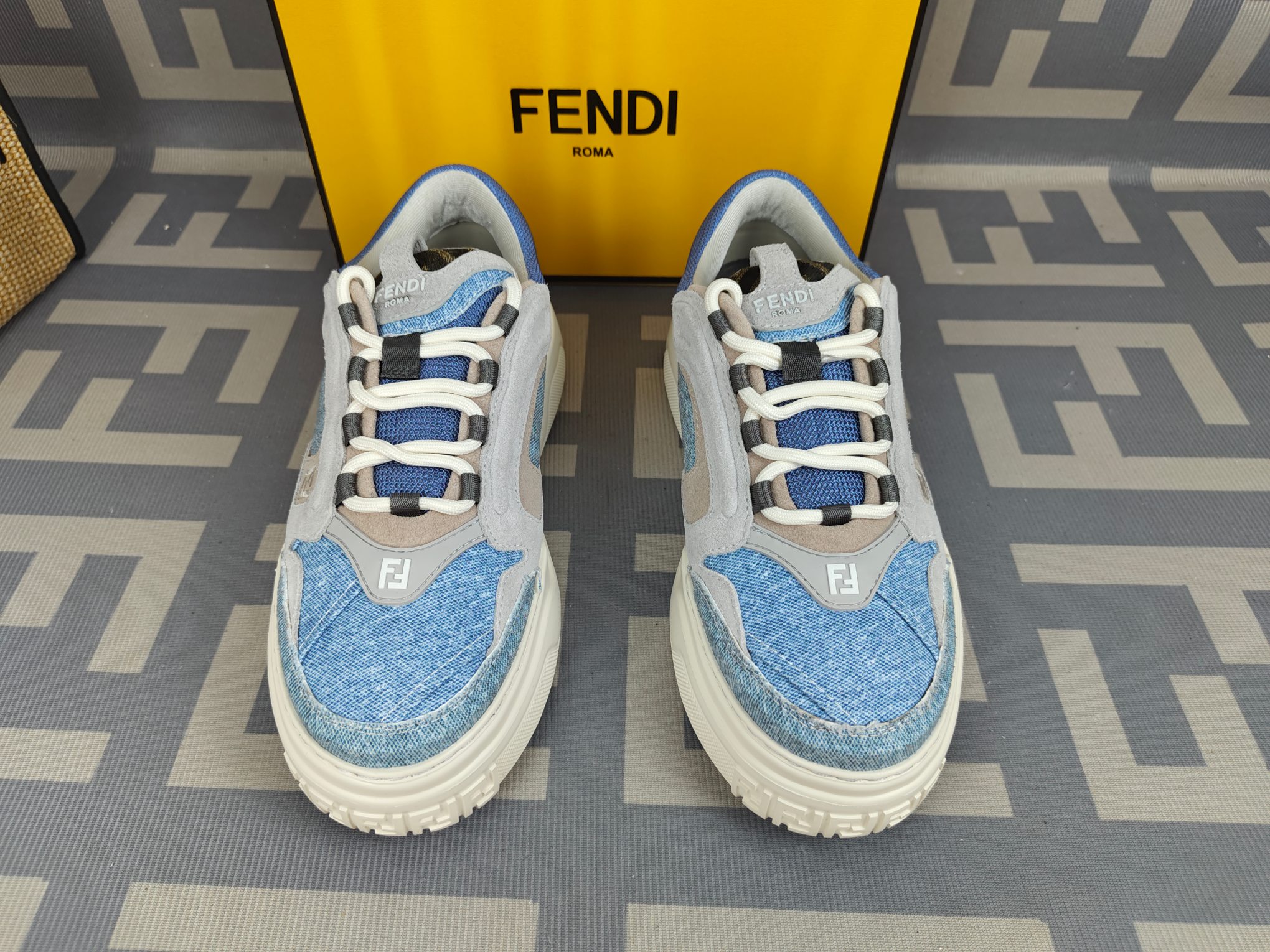 Fendi Style Leather Men's Shoes Lookbook Reference image 1